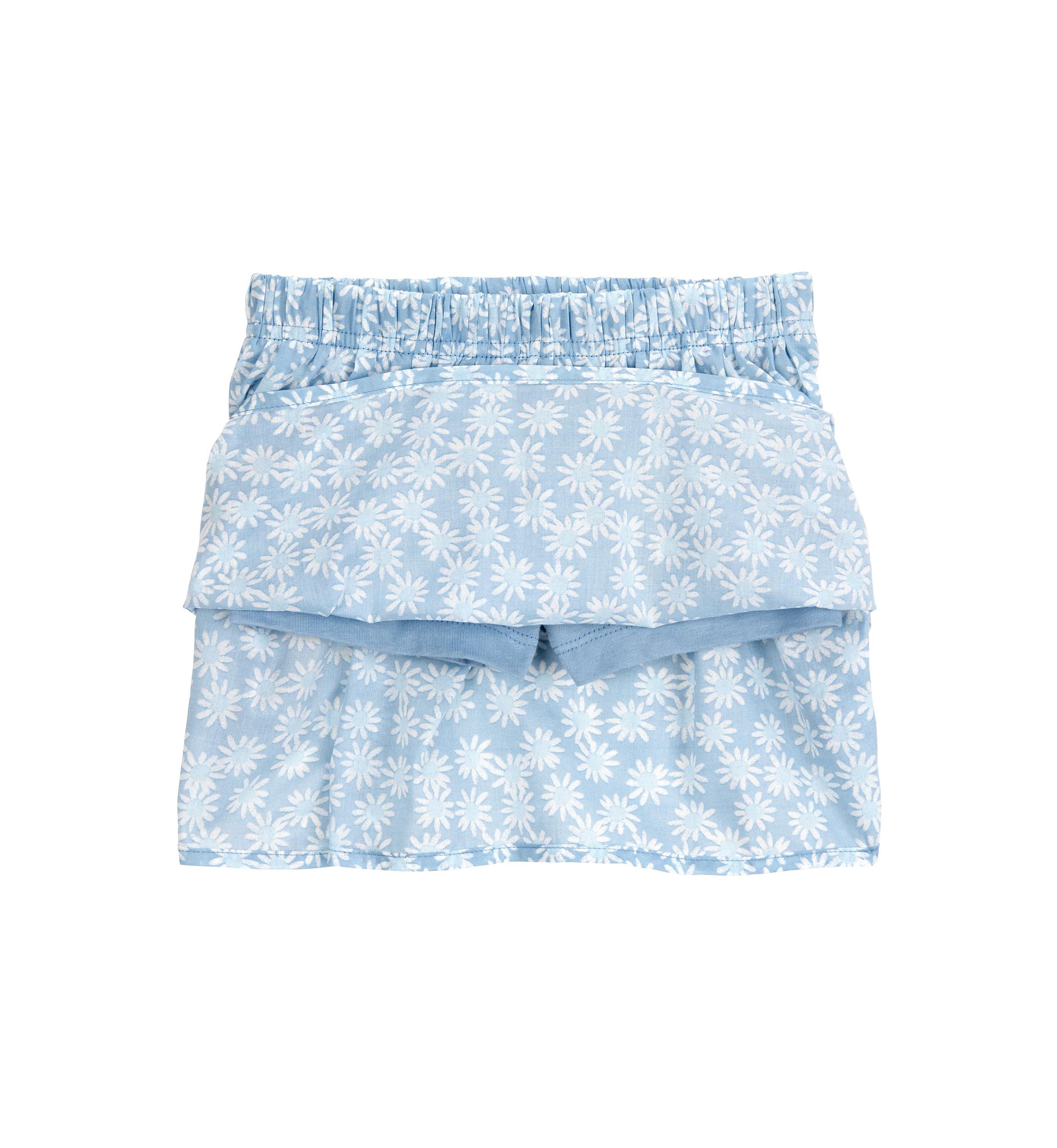 Toddler Girls Flutter Tank Top and Skort Set