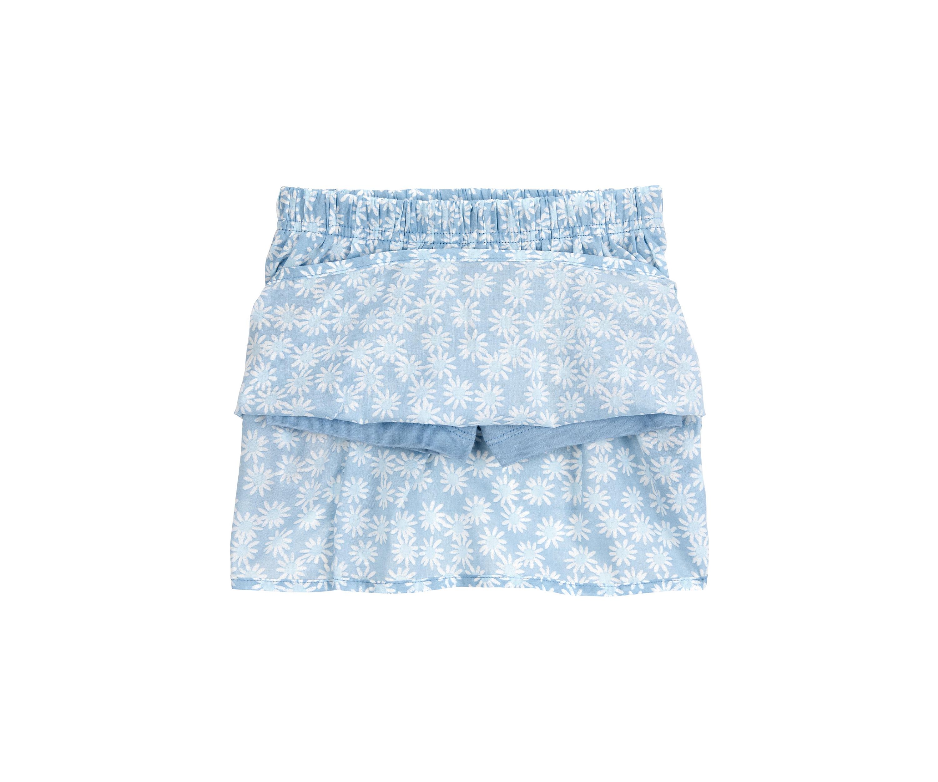Toddler Girls Flutter Tank Top and Skort Set
