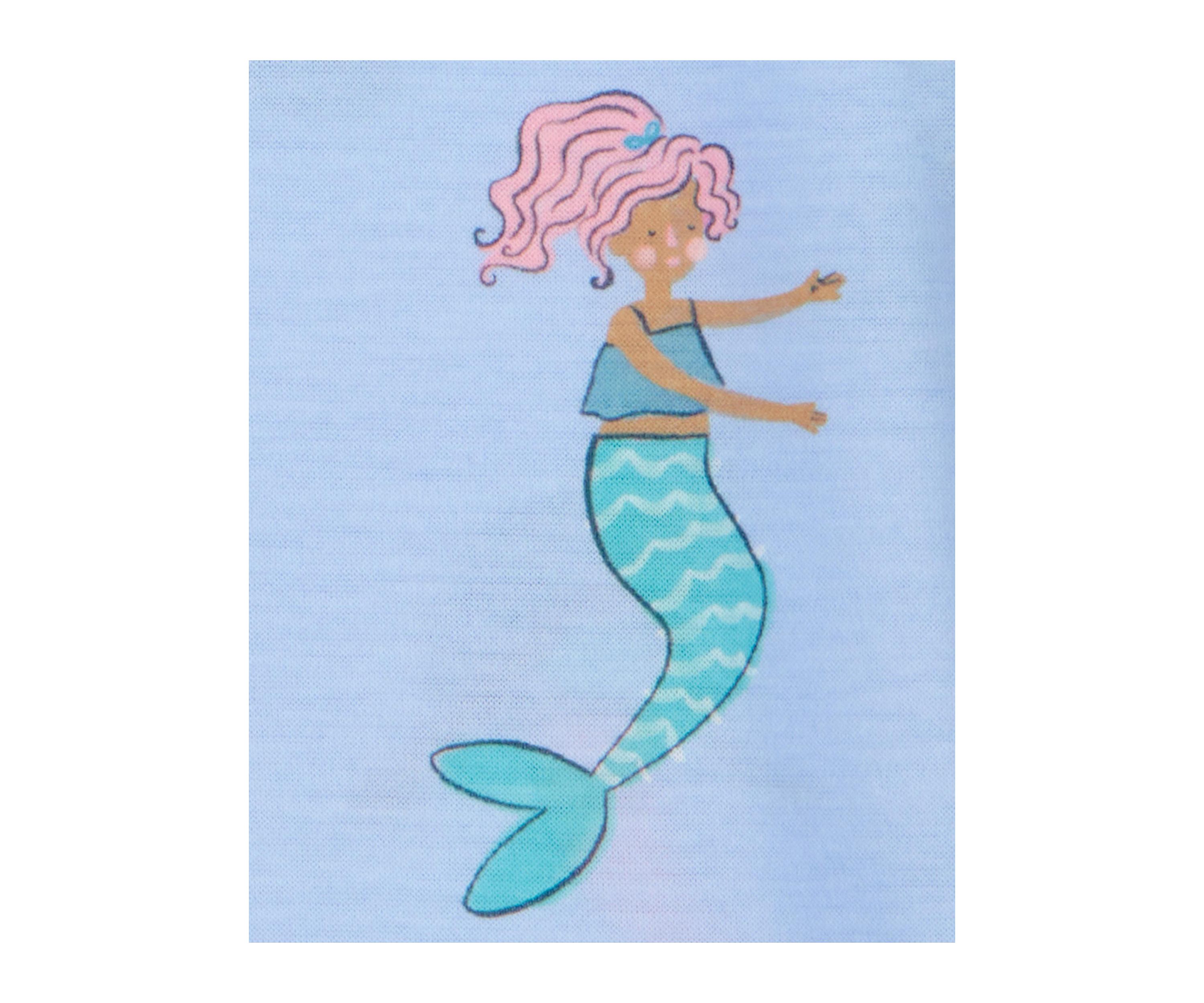 Toddler Girls Mermaid Nightgowns - 2 Pack