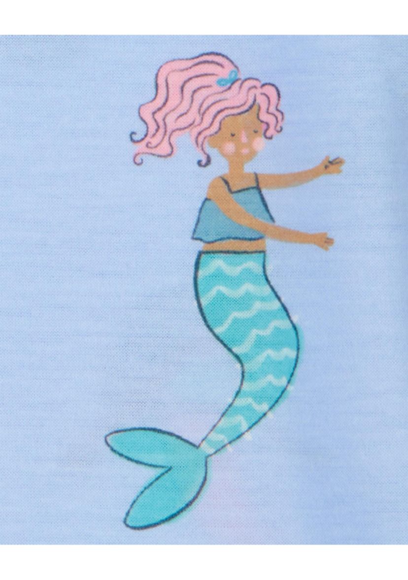 Toddler Girls Mermaid Nightgowns - 2 Pack