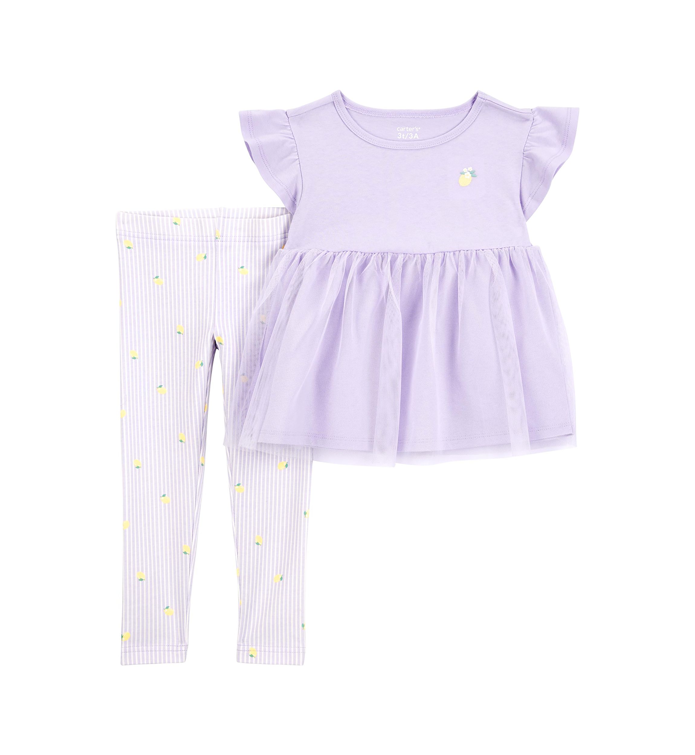 Toddler Girls Ruffle Set 
