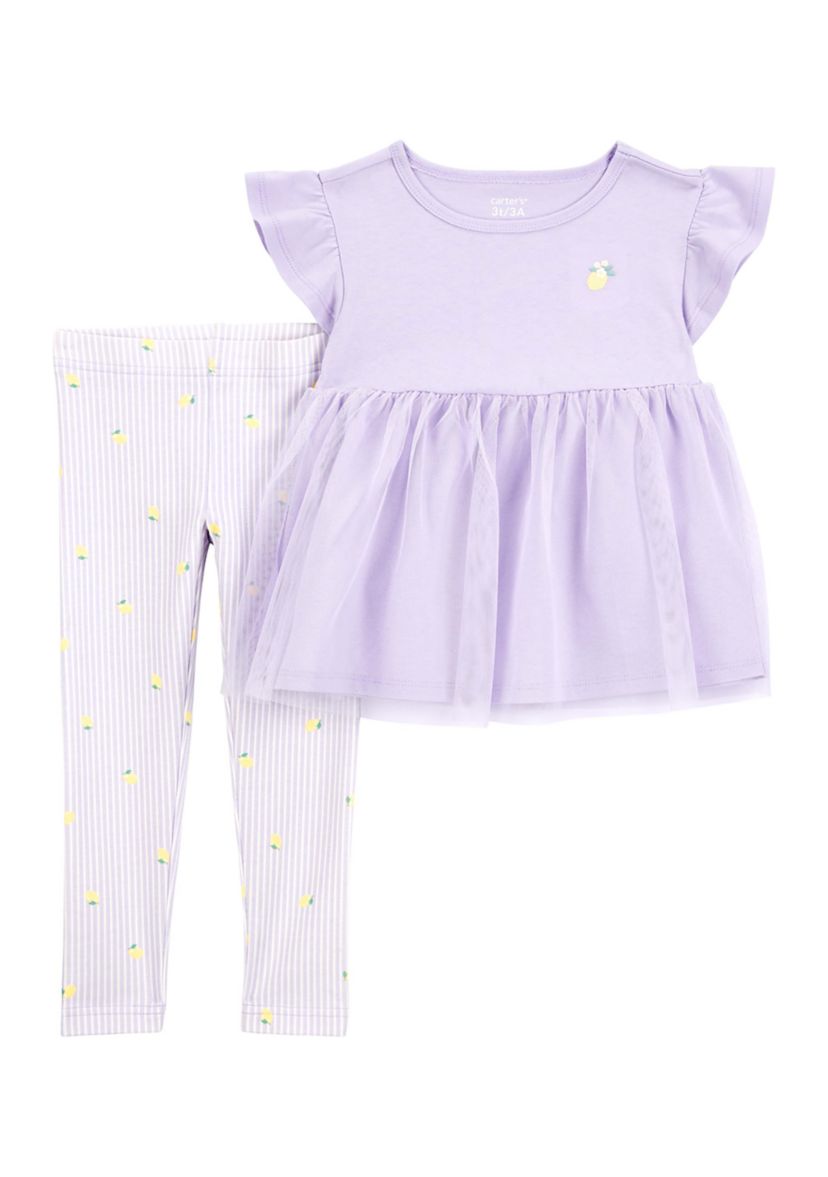 Toddler Girls Ruffle Set 