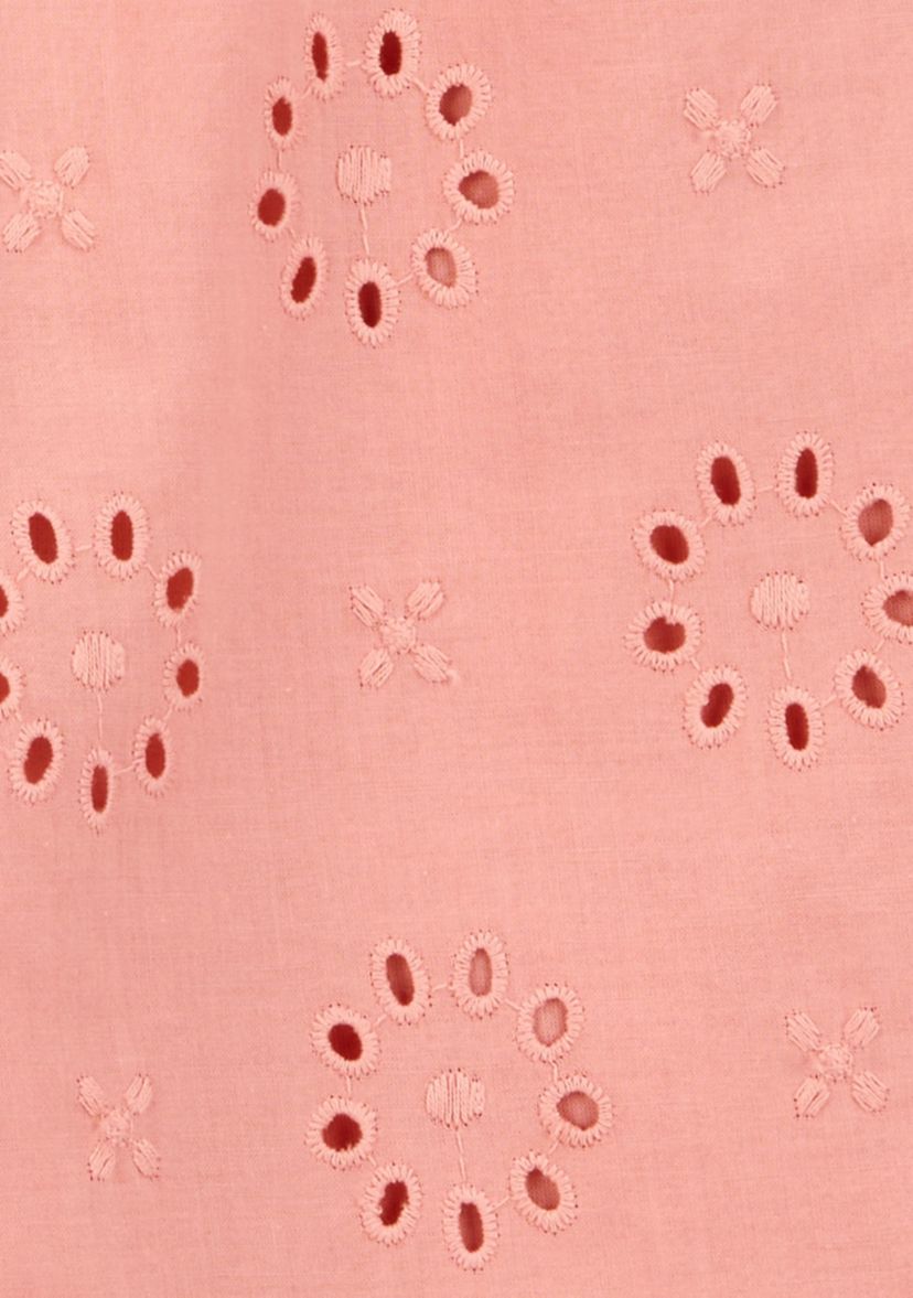 Toddler Girls Eyelet Jumpsuit