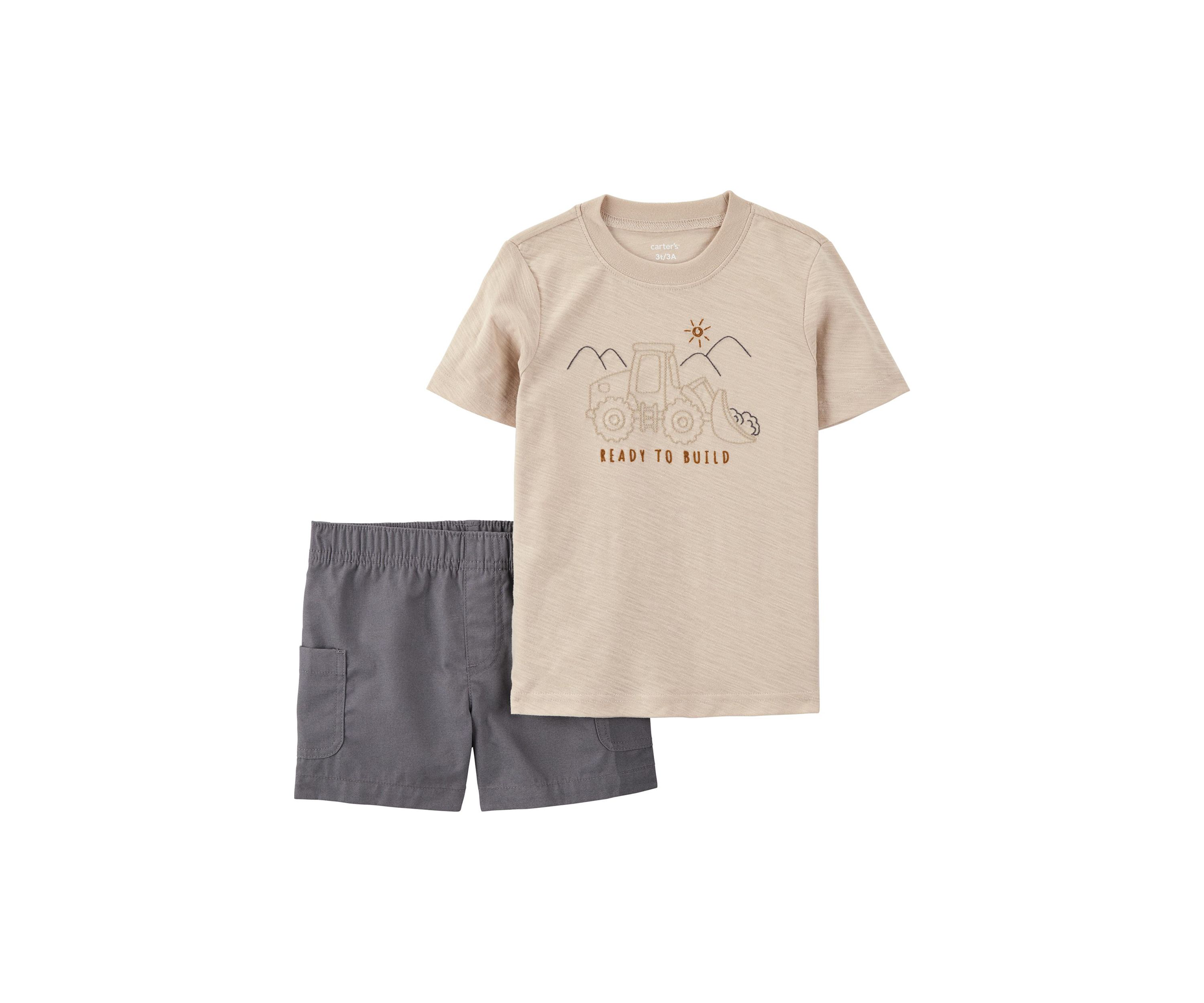 Toddler Boys Graphic T-Shirt and Shorts Set