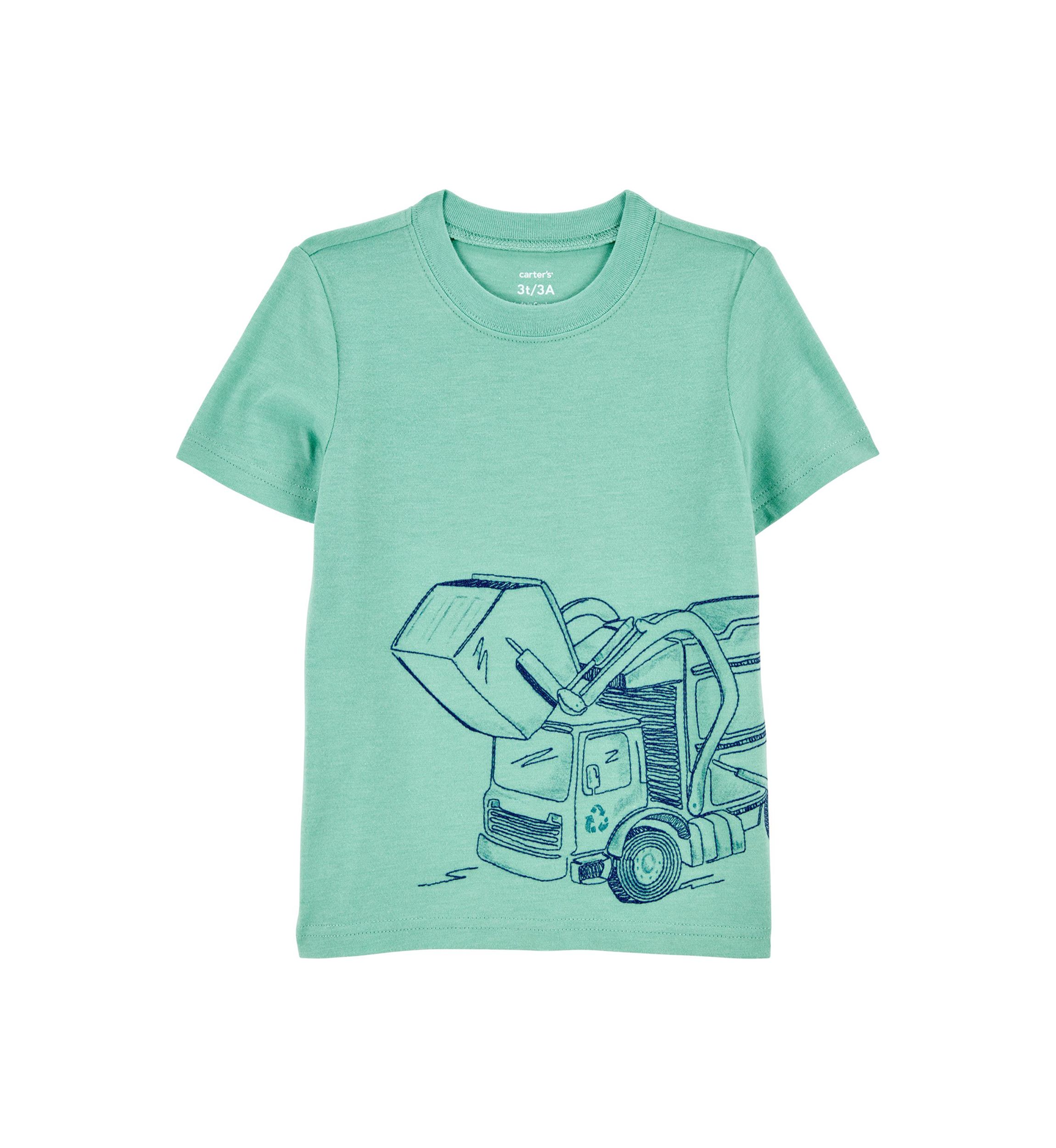 Toddler Boys Short Sleeve Graphic T-Shirt
