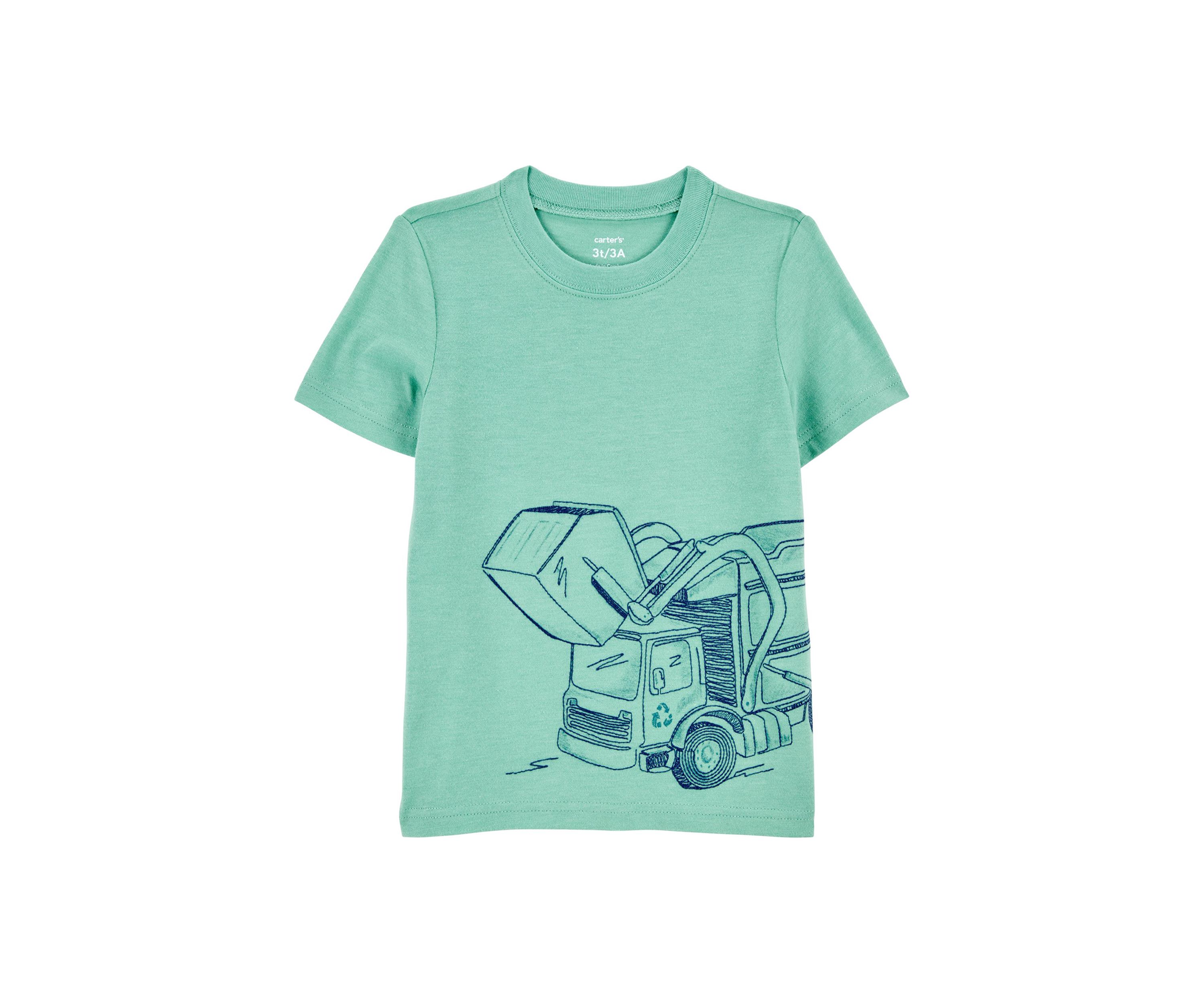 Toddler Boys Short Sleeve Graphic T-Shirt