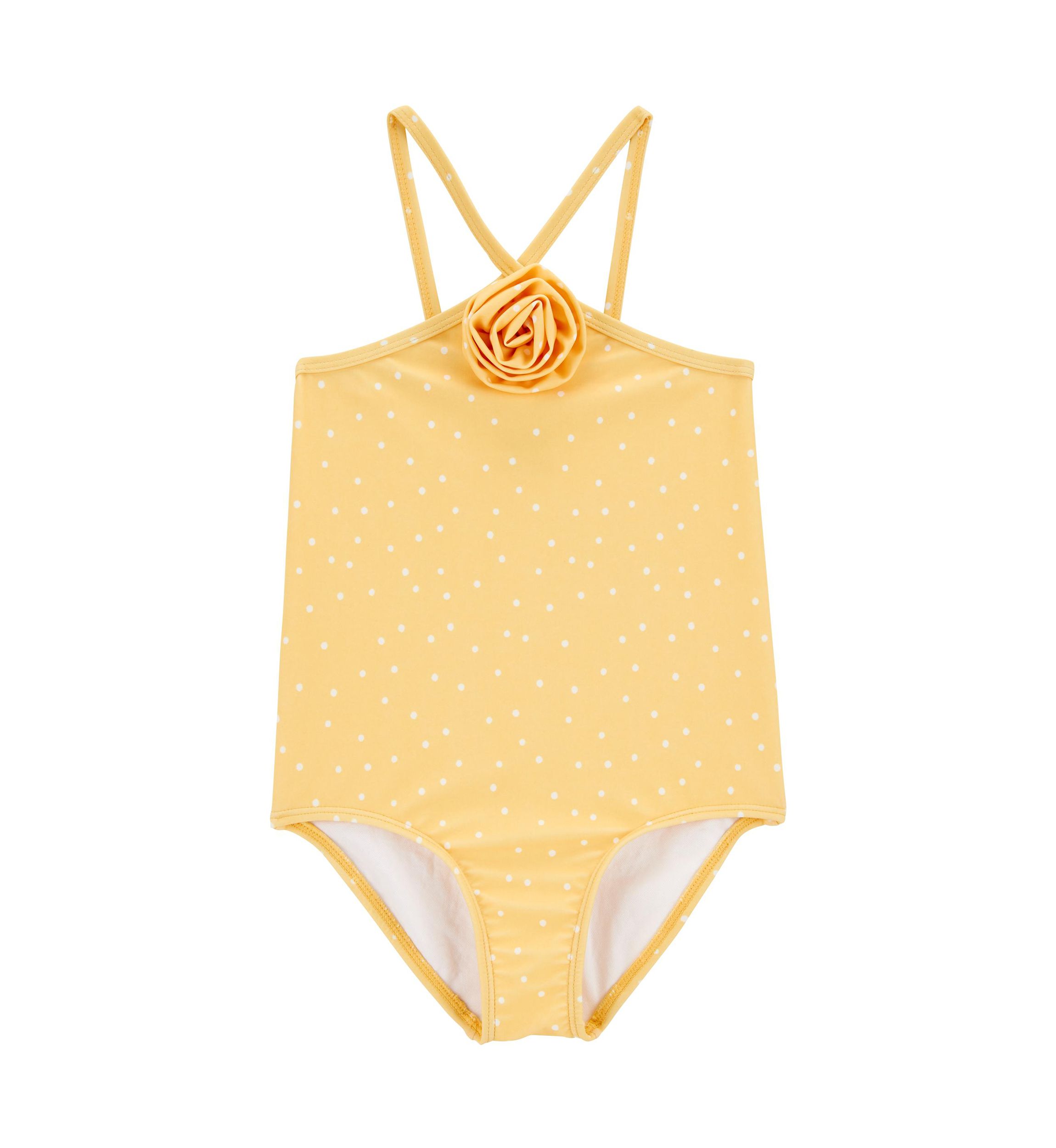 Toddler Girls UPF 50+ One Piece Swimsuit