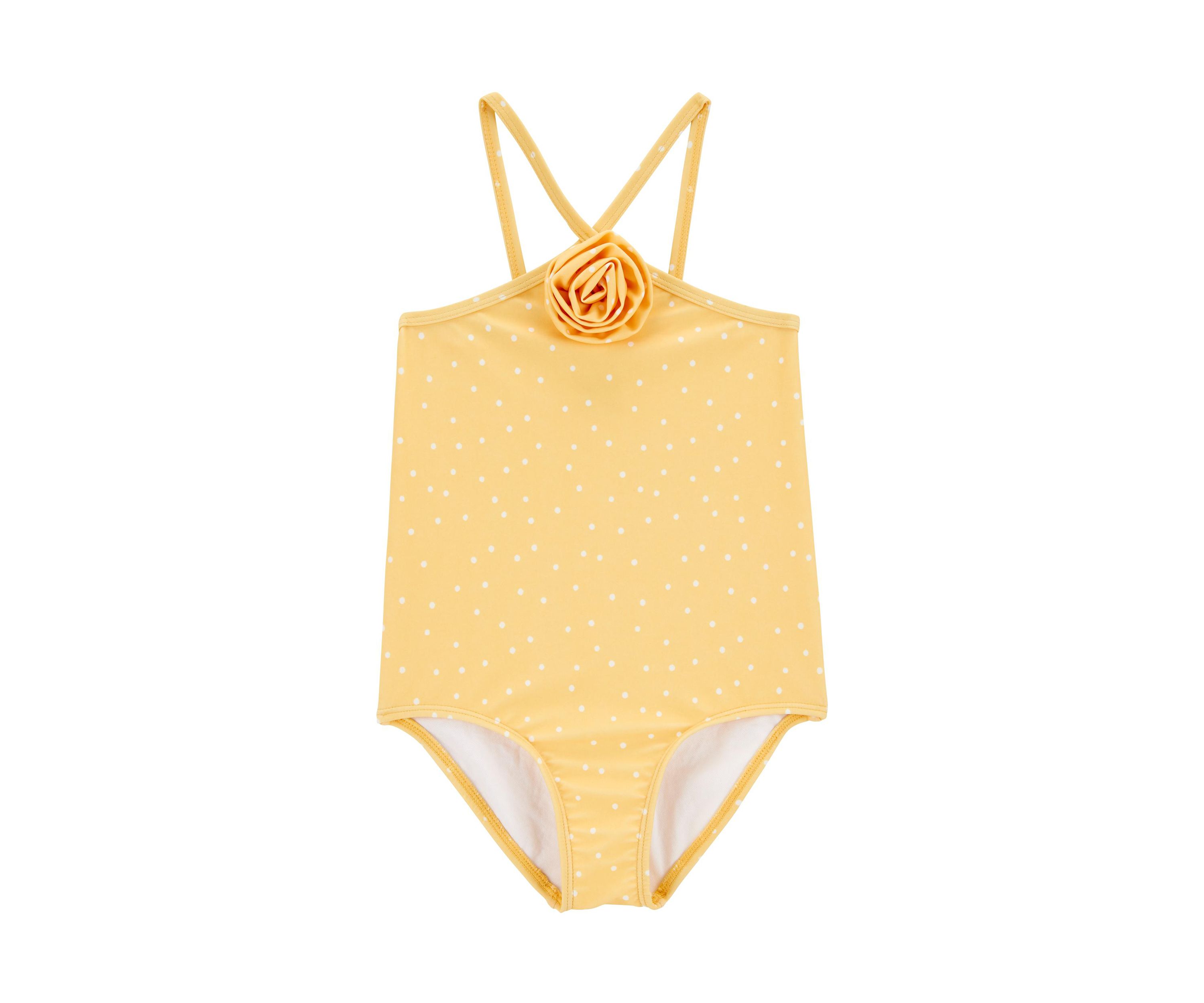 Toddler Girls UPF 50+ One Piece Swimsuit