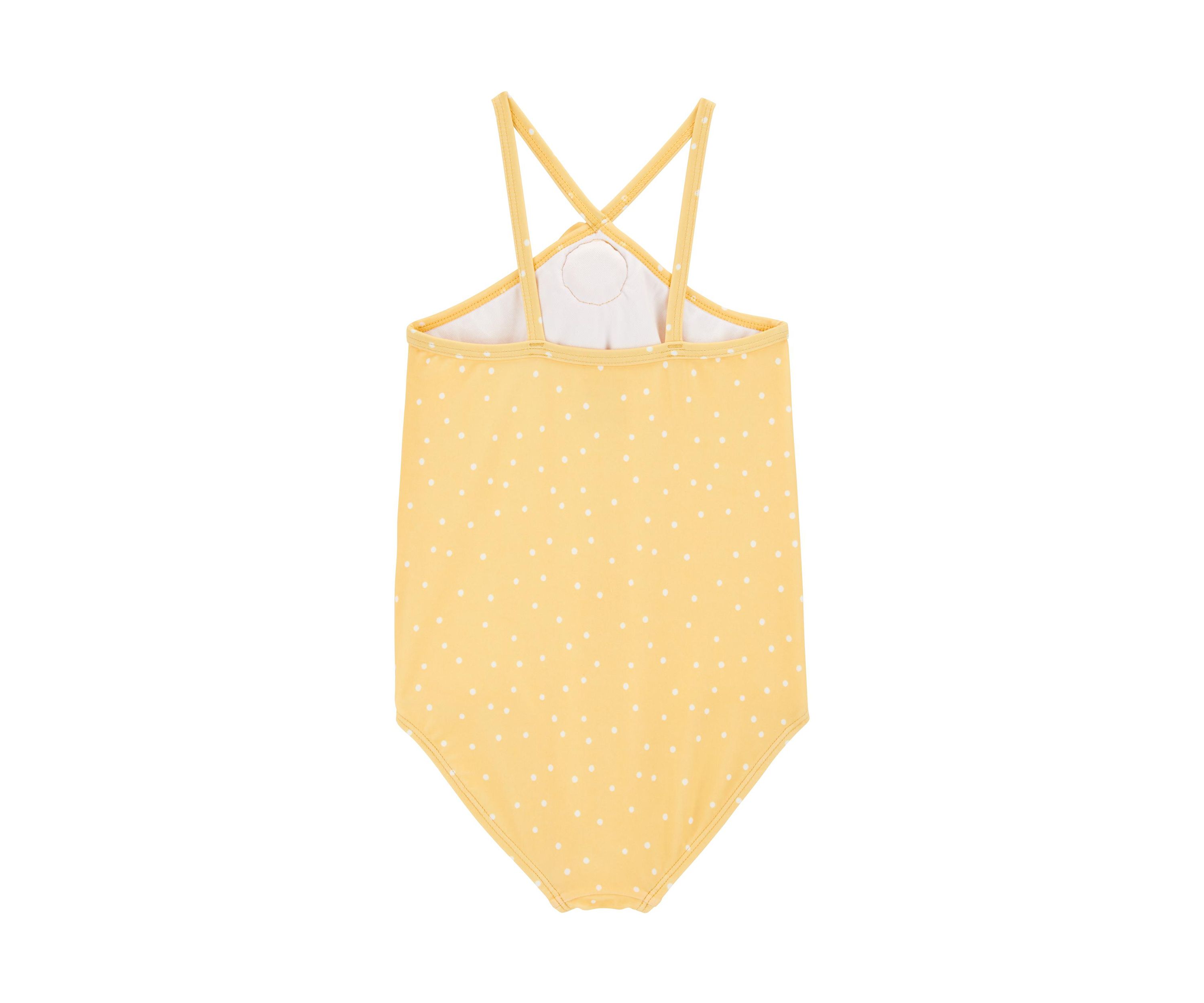 Toddler Girls UPF 50+ One Piece Swimsuit