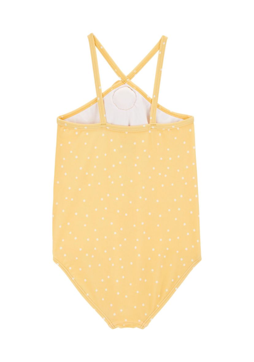Toddler Girls UPF 50+ One Piece Swimsuit