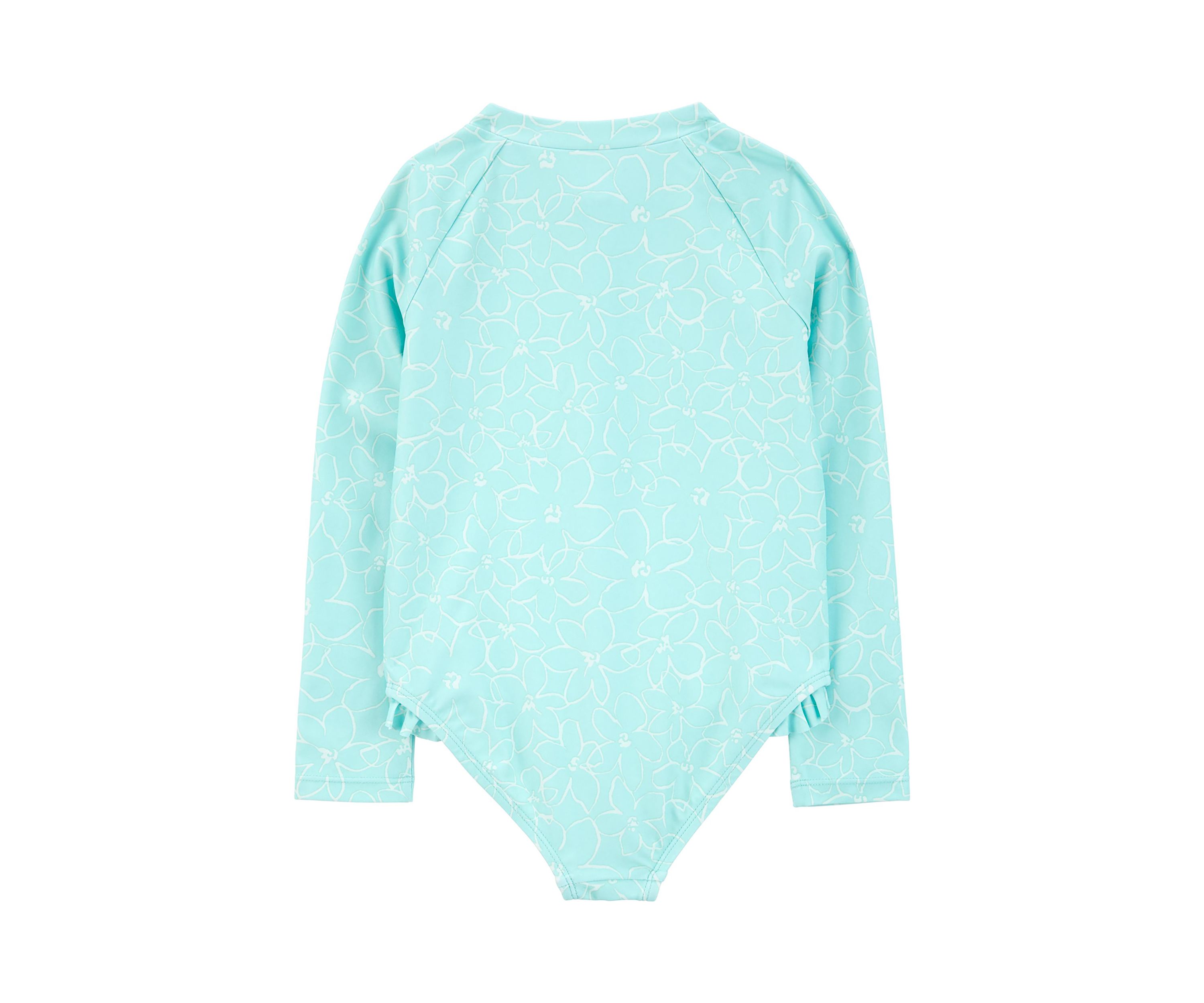 Toddler Girls Rash Guard One Piece Swimsuit