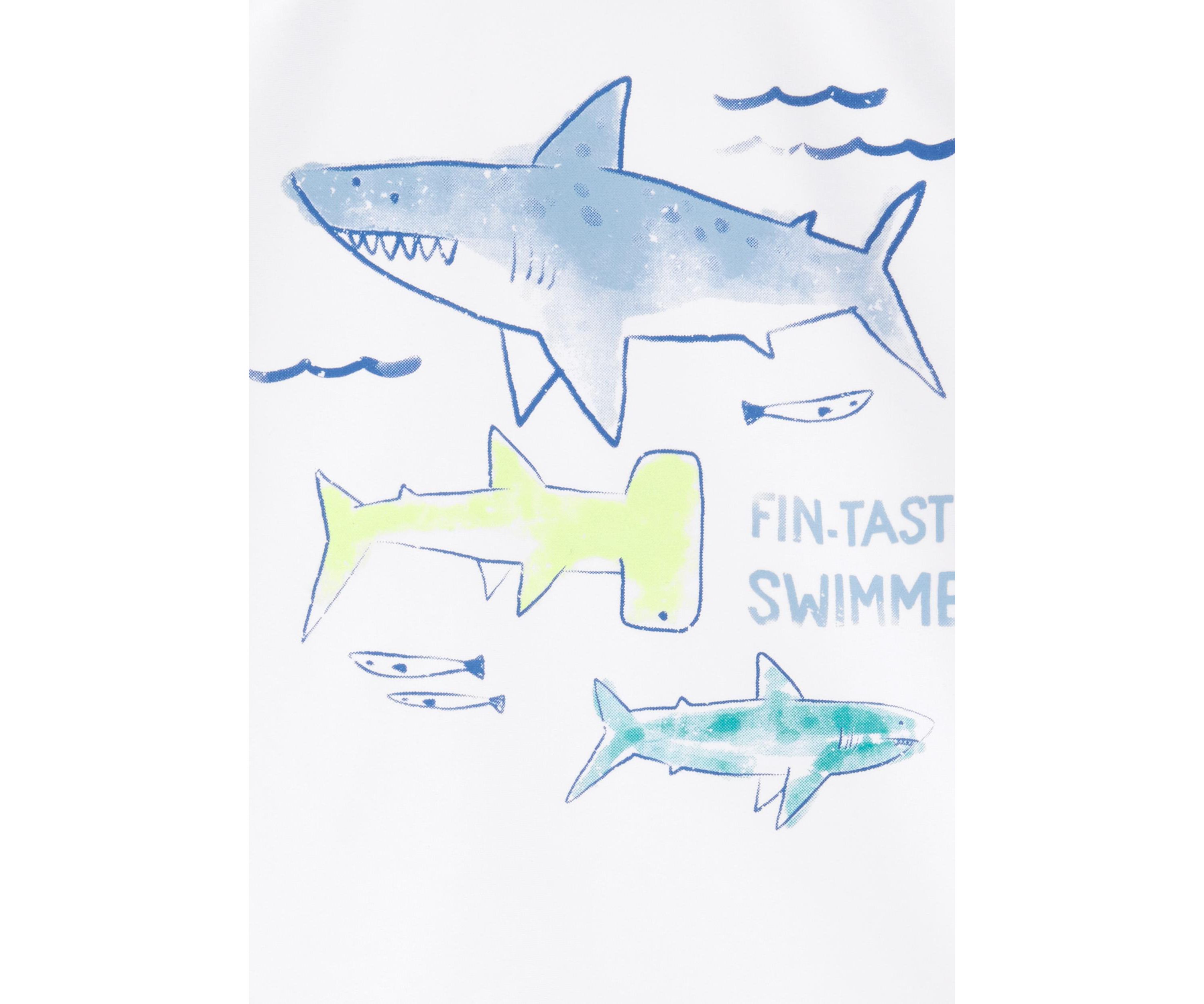 Toddler Boys 2 Piece Rashguard Swim Set