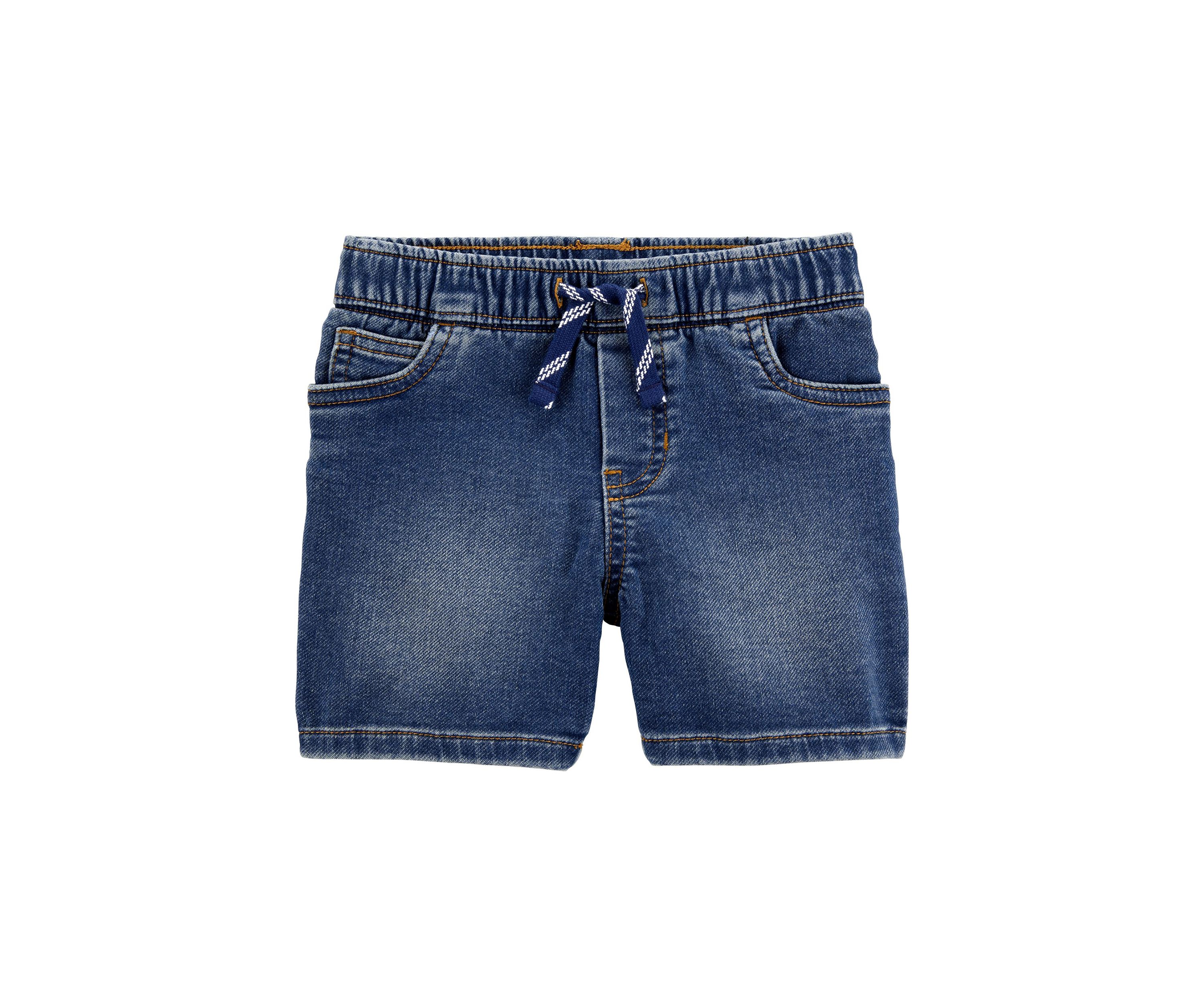 Toddler Boys Mid-Length Jean Shorts