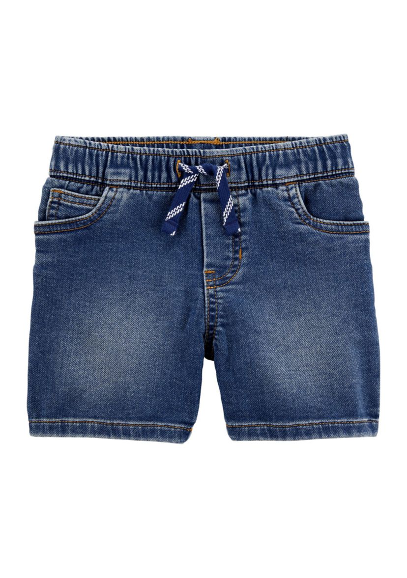 Toddler Boys Mid-Length Jean Shorts