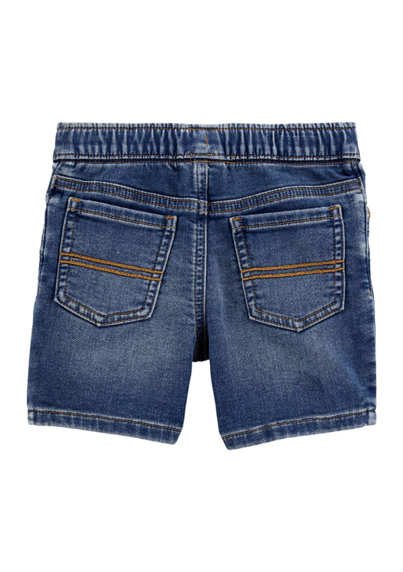 Toddler Boys Mid-Length Jean Shorts