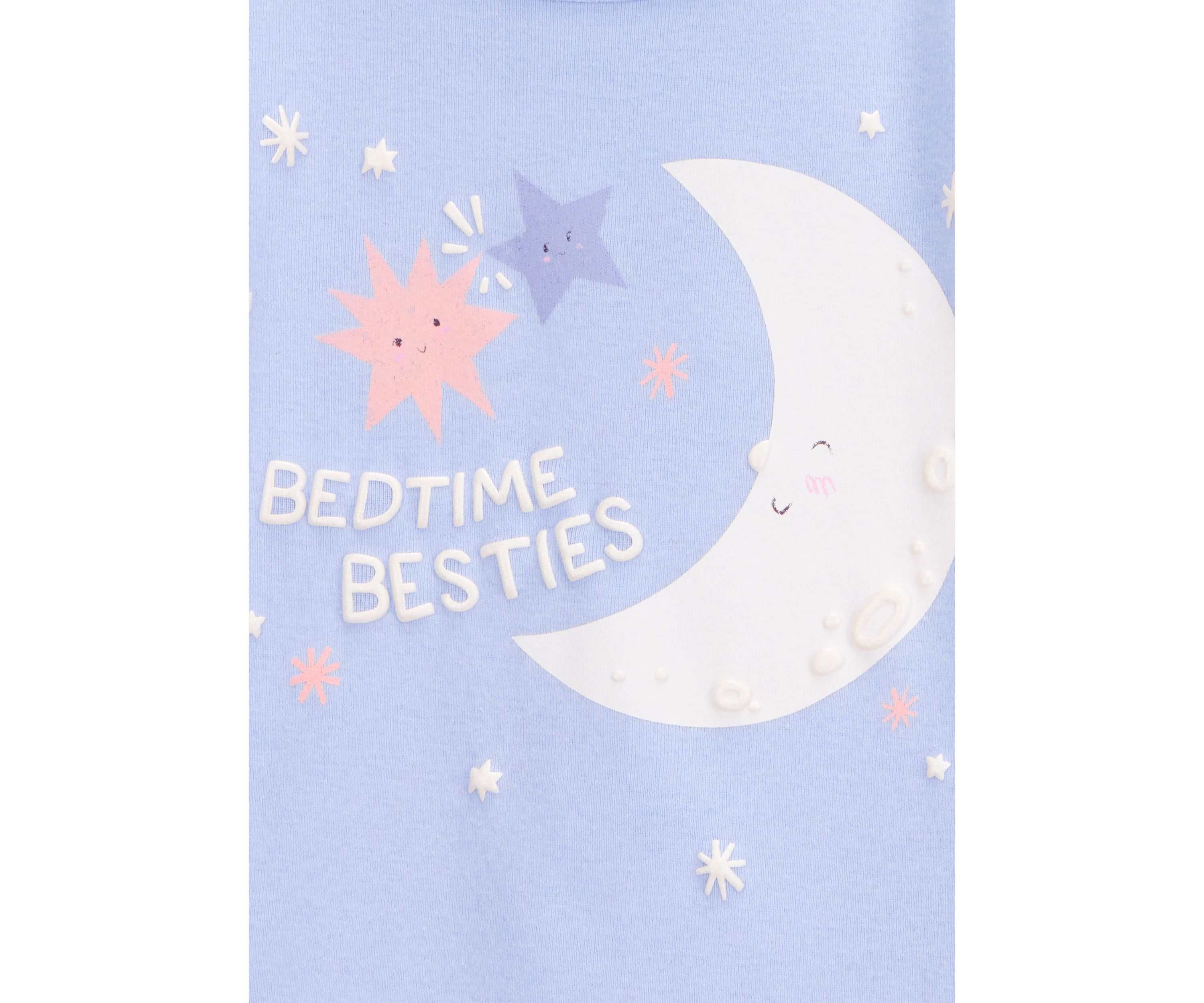 Toddler Girls Moon Pajama Set