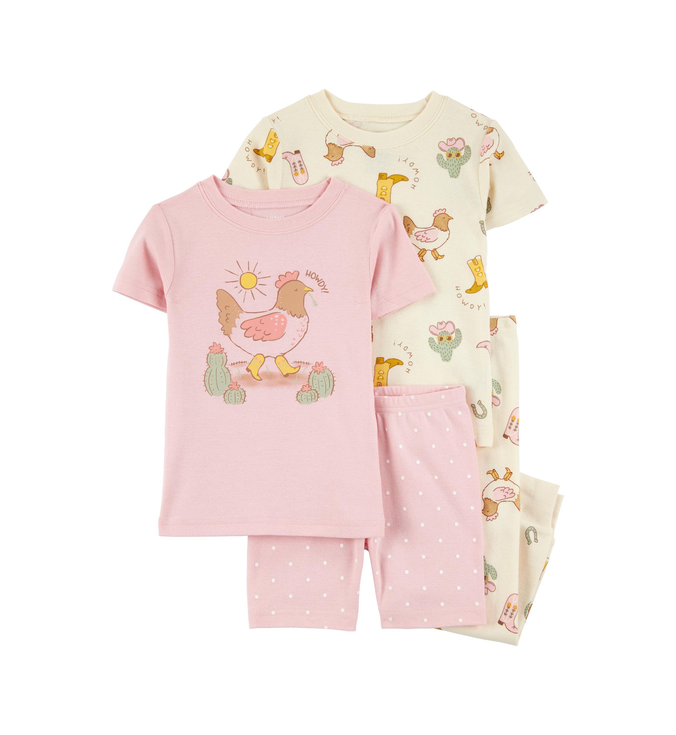 Toddler Girls Western Pajama Set