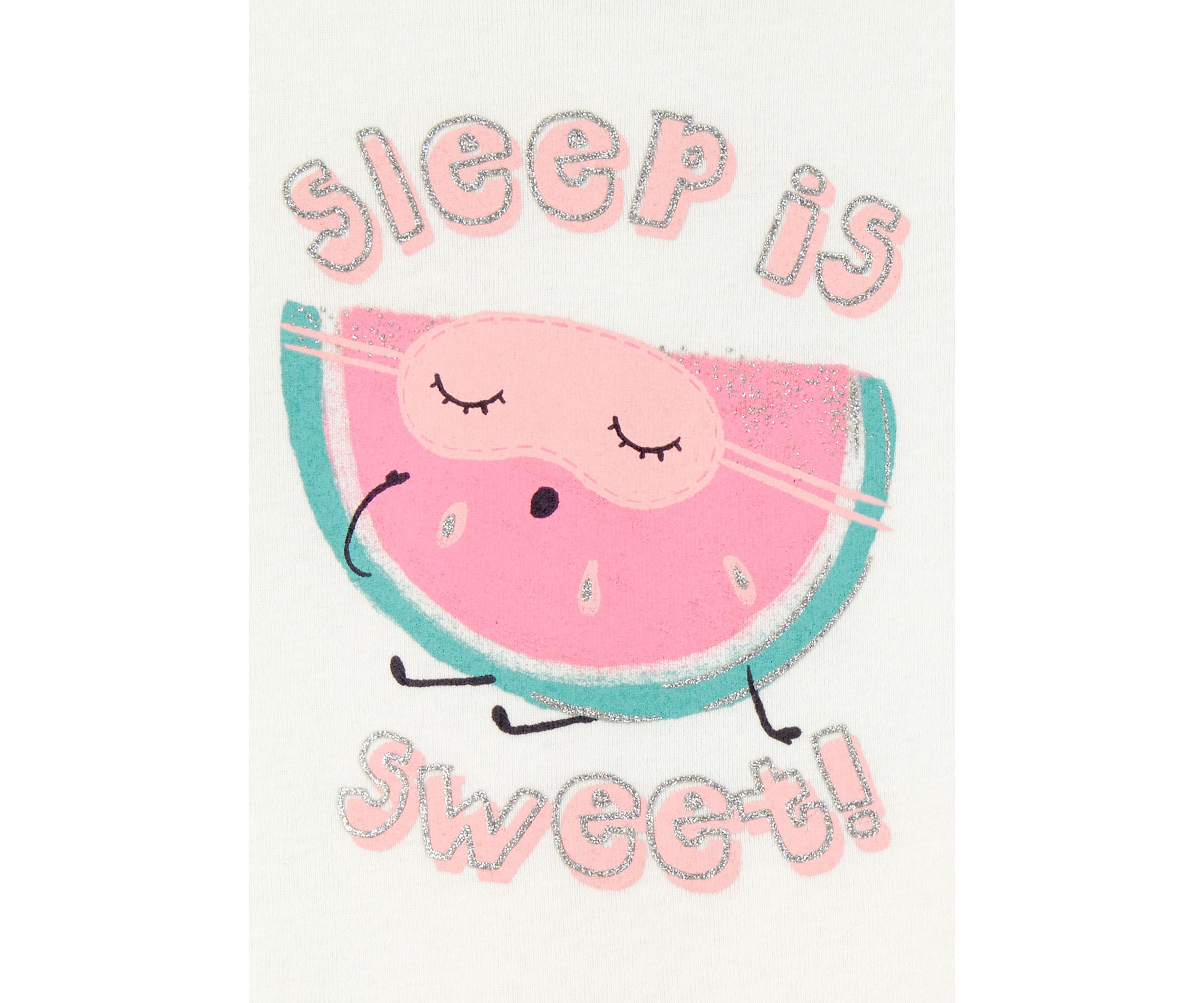 Toddler Girls Watermelon Pajama Set 