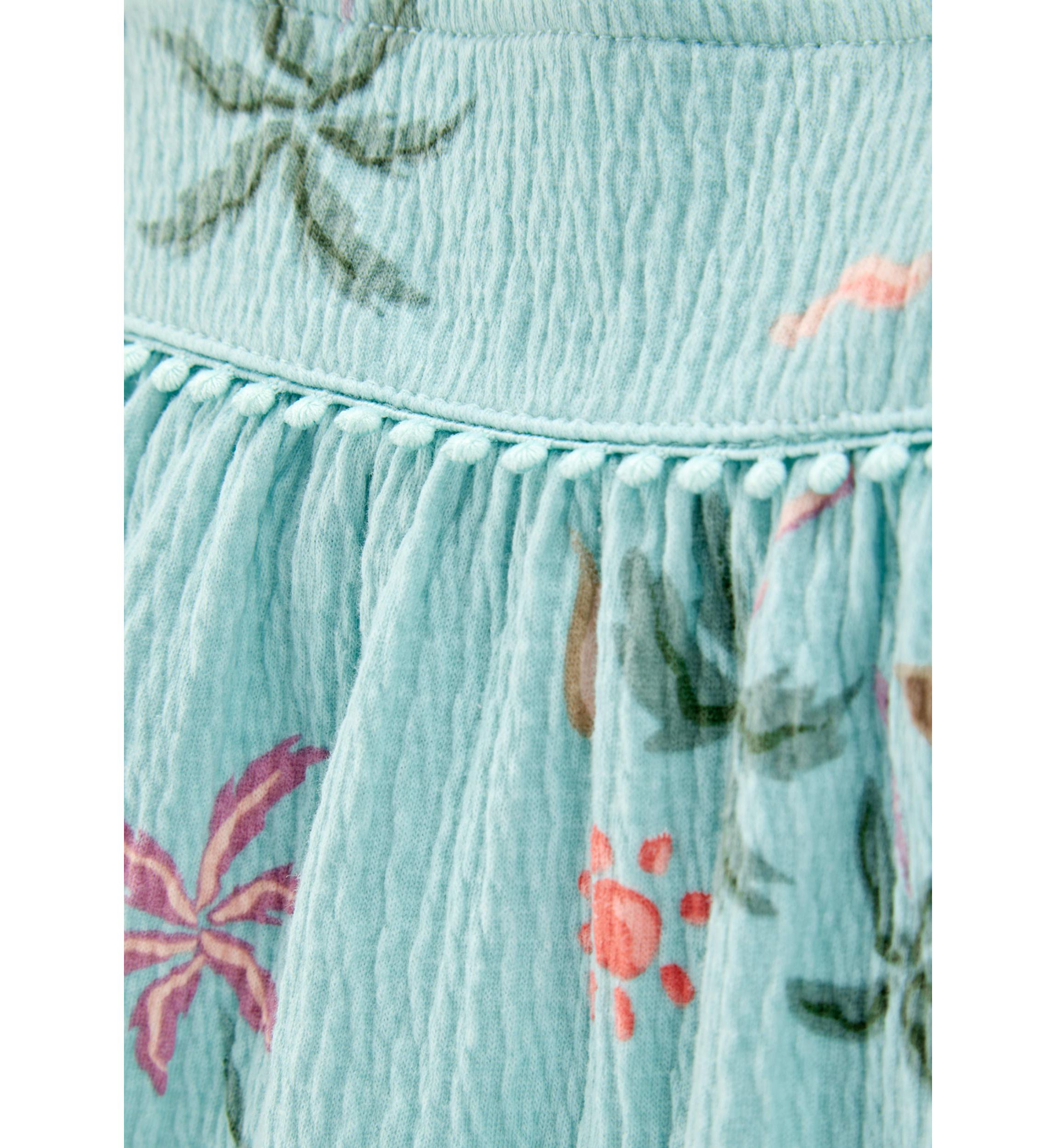 Toddler Girls Tropical Printed Tank Top