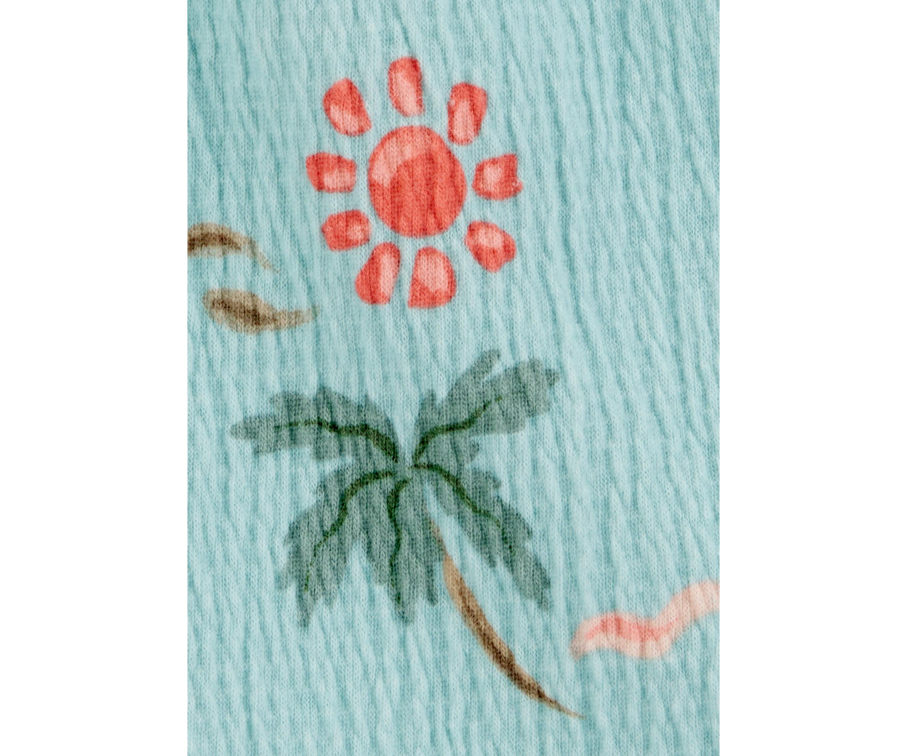 Toddler Girls Tropical Printed Tank Top