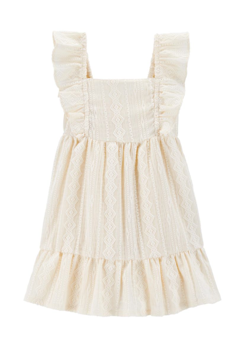 Toddler Girls Crochet Dress