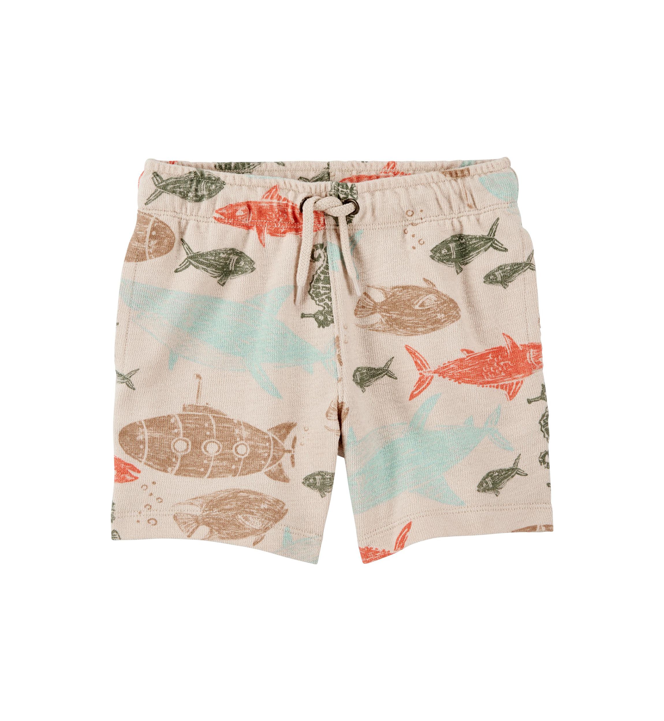 Toddler Boys Sea Printed Shorts