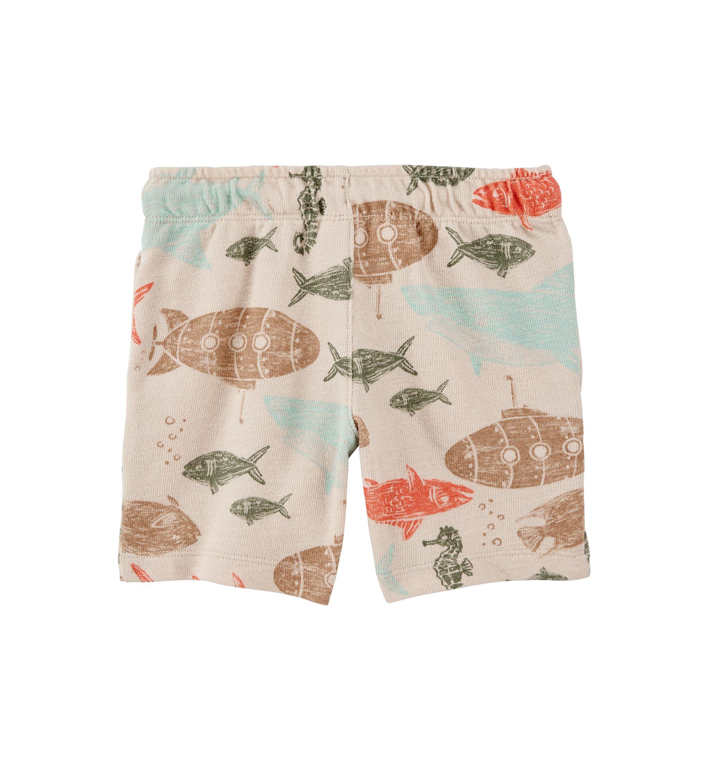 Toddler Boys Sea Printed Shorts