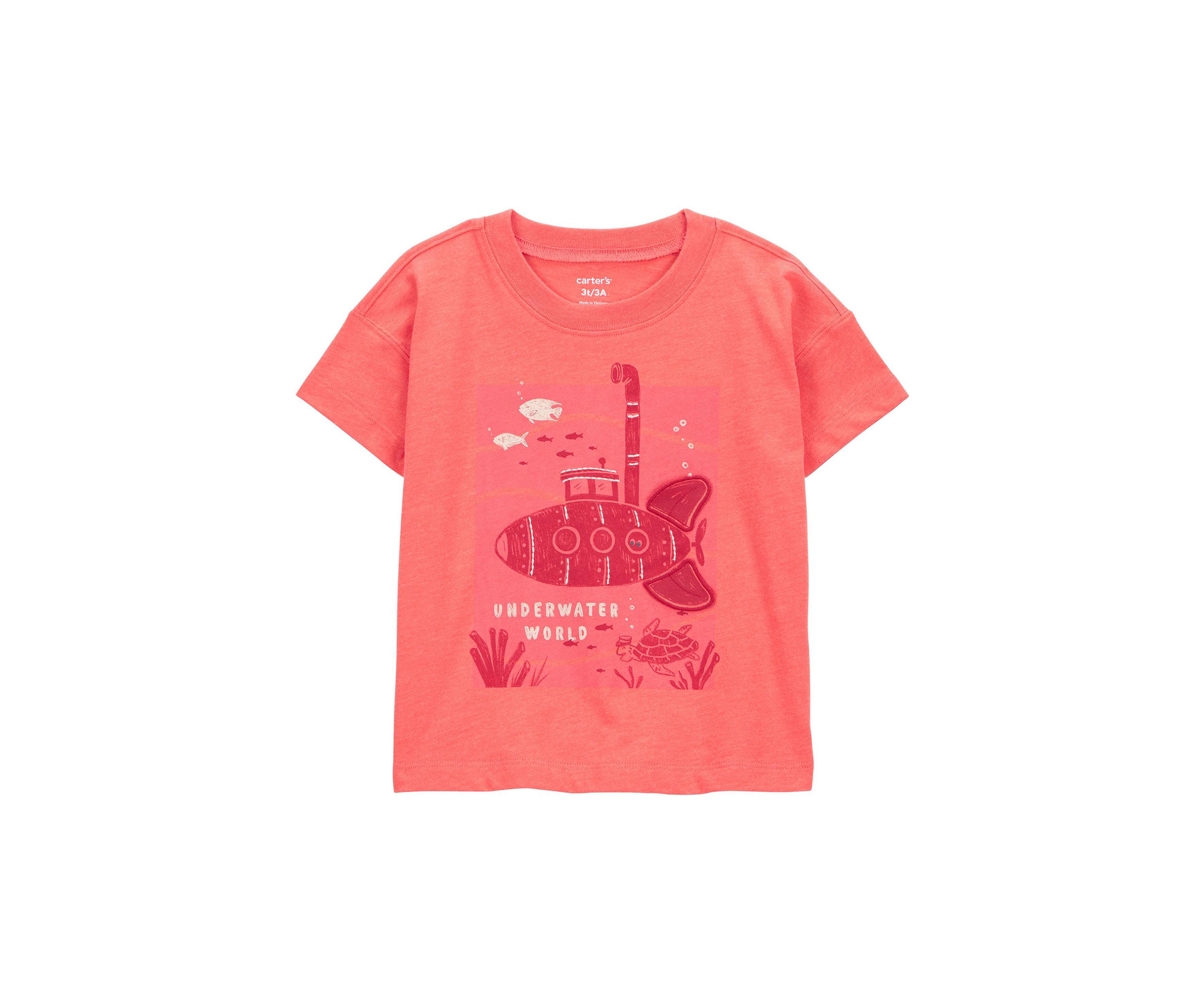 Toddler Boys Submarine Graphic T-Shirt