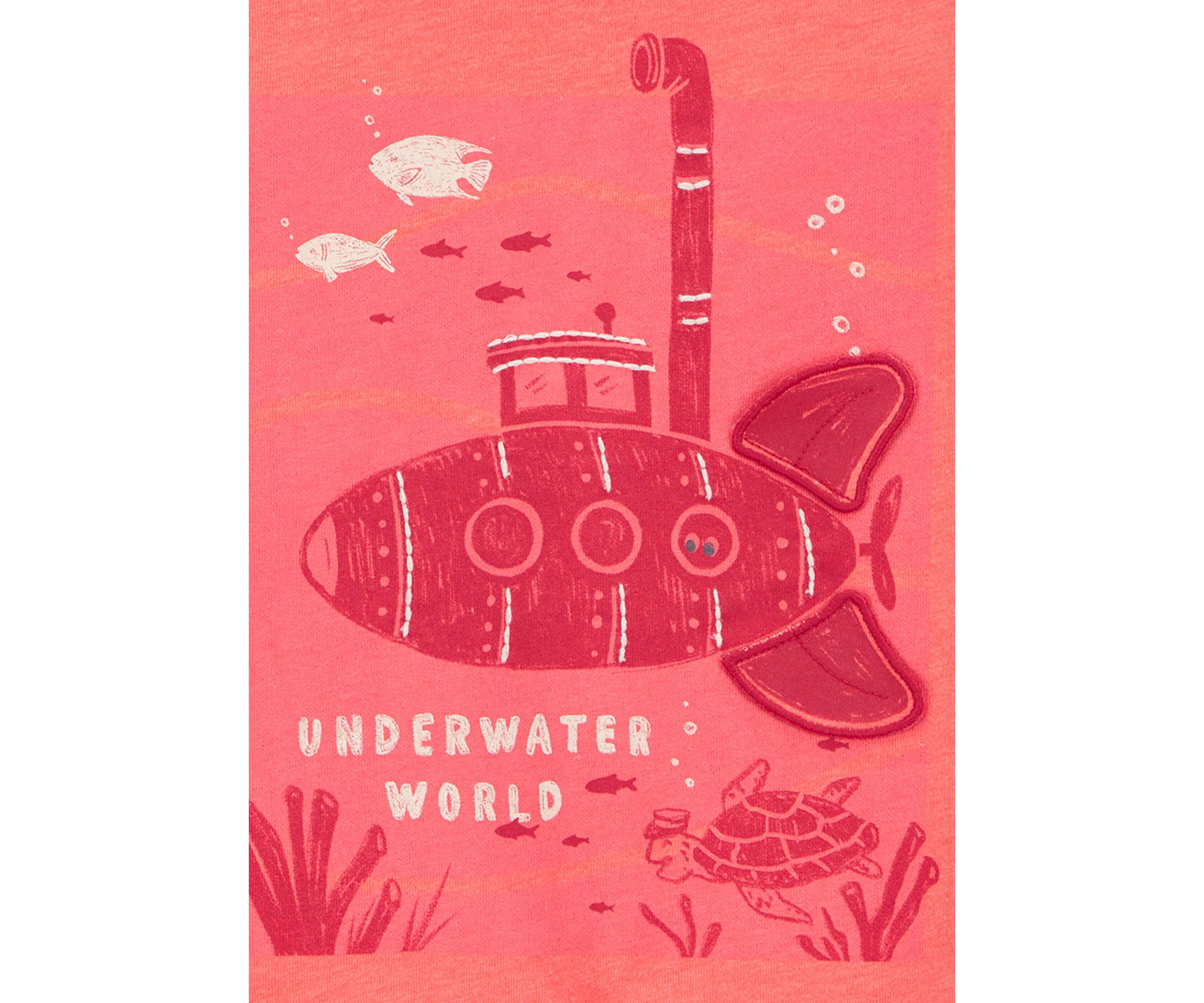 Toddler Boys Submarine Graphic T-Shirt