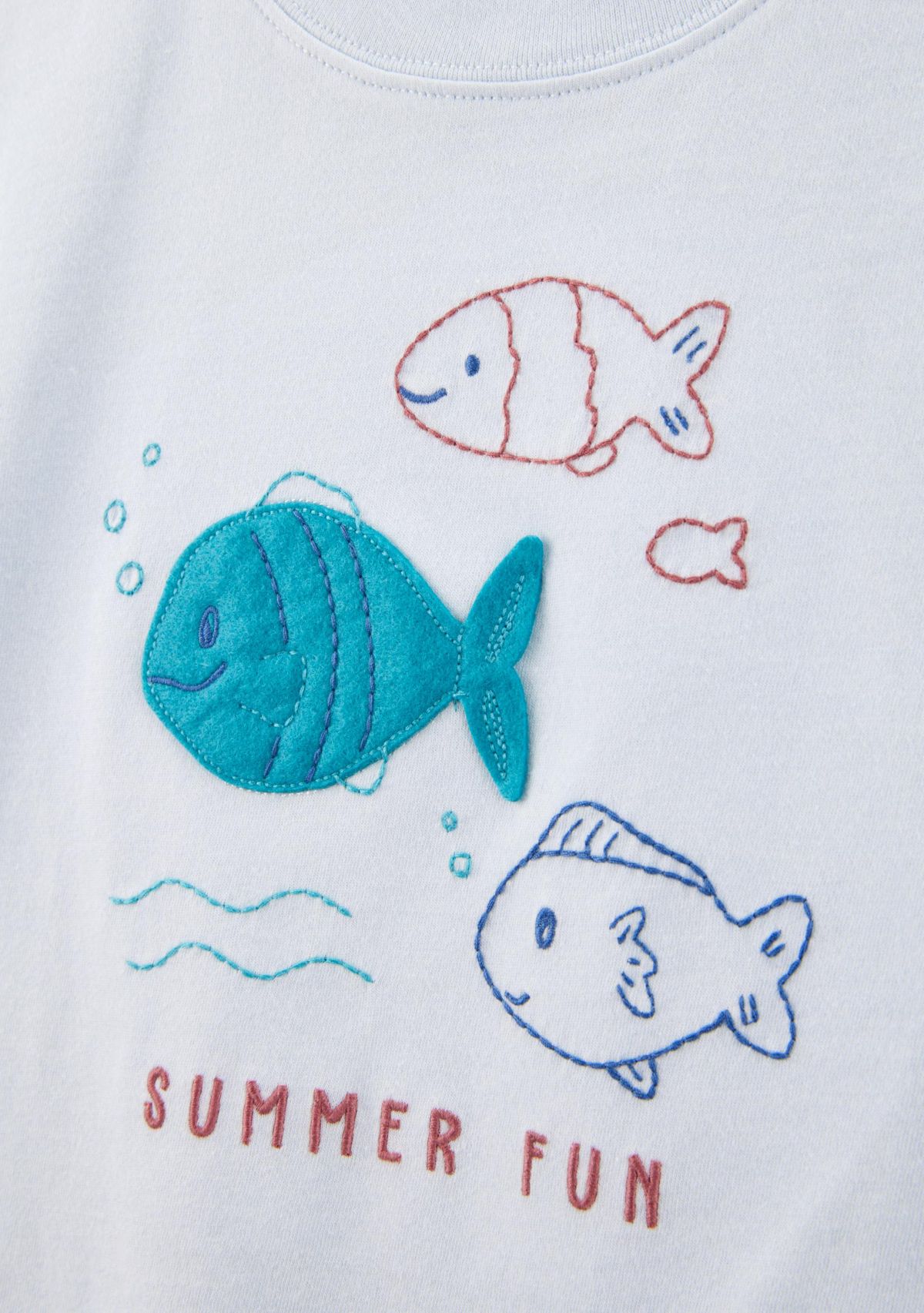 Toddler Boys Fish Graphic T-Shirt and Woven Shorts Set