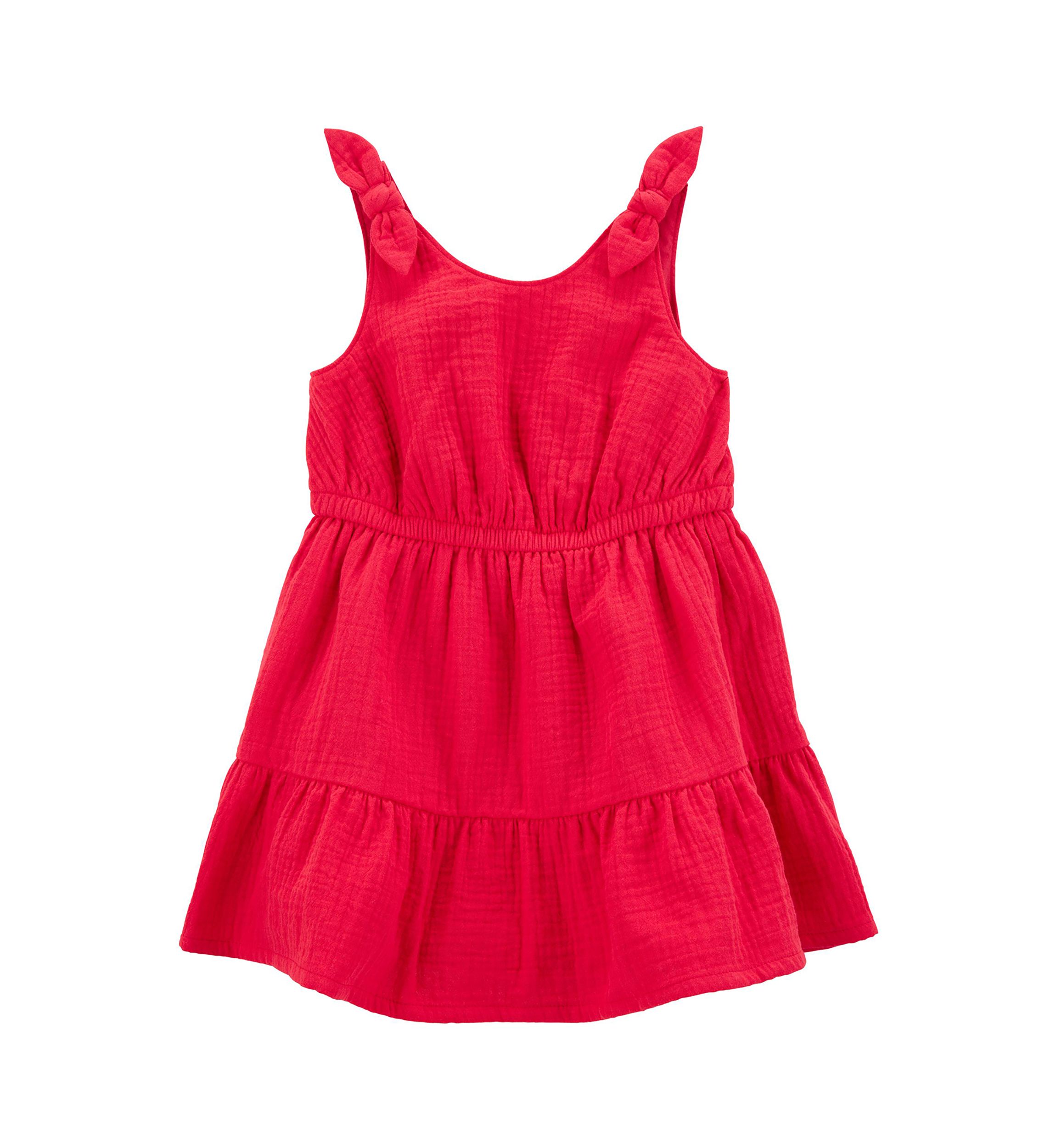 Toddler Girls Red Dress