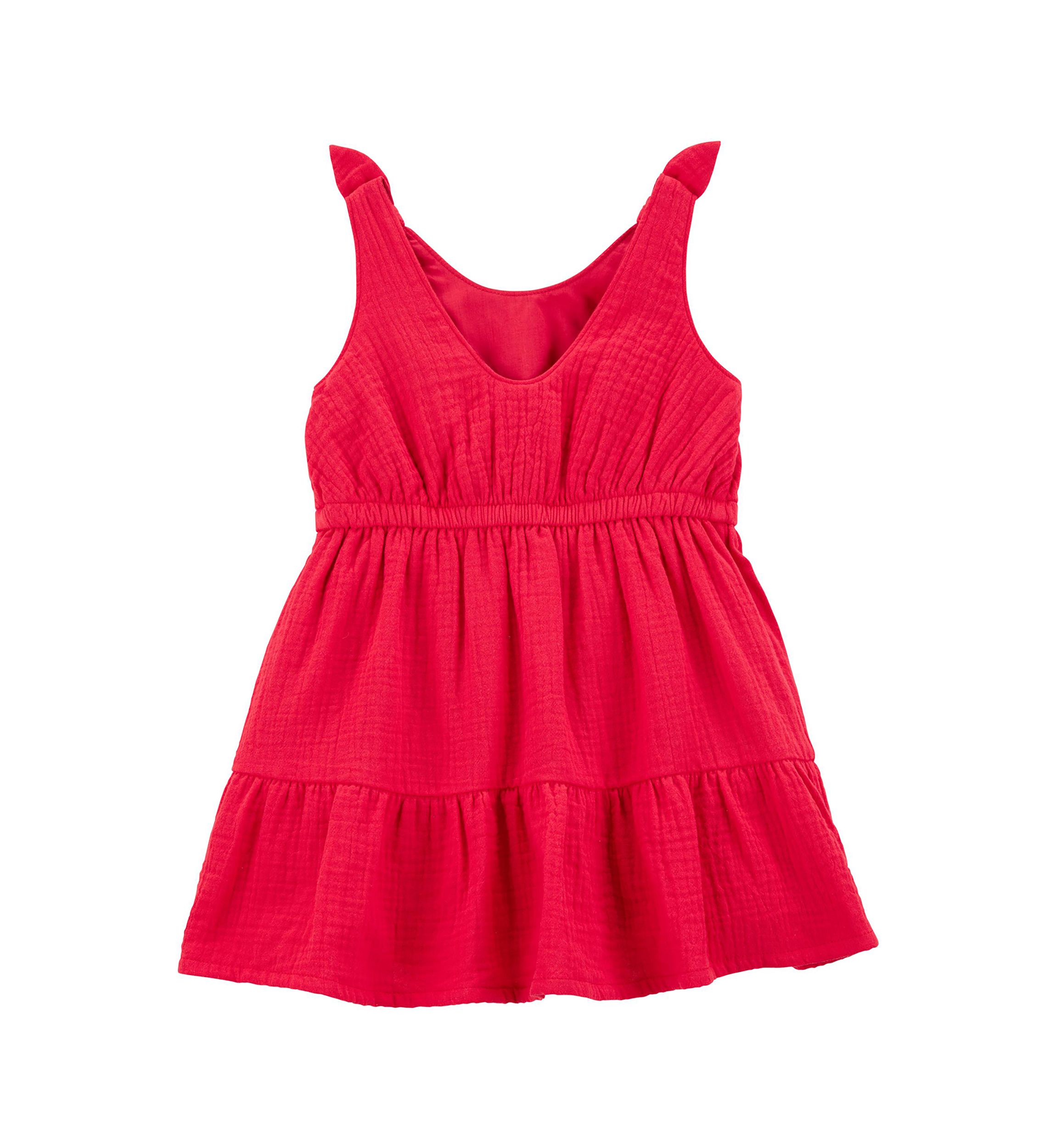 Toddler Girls Red Dress