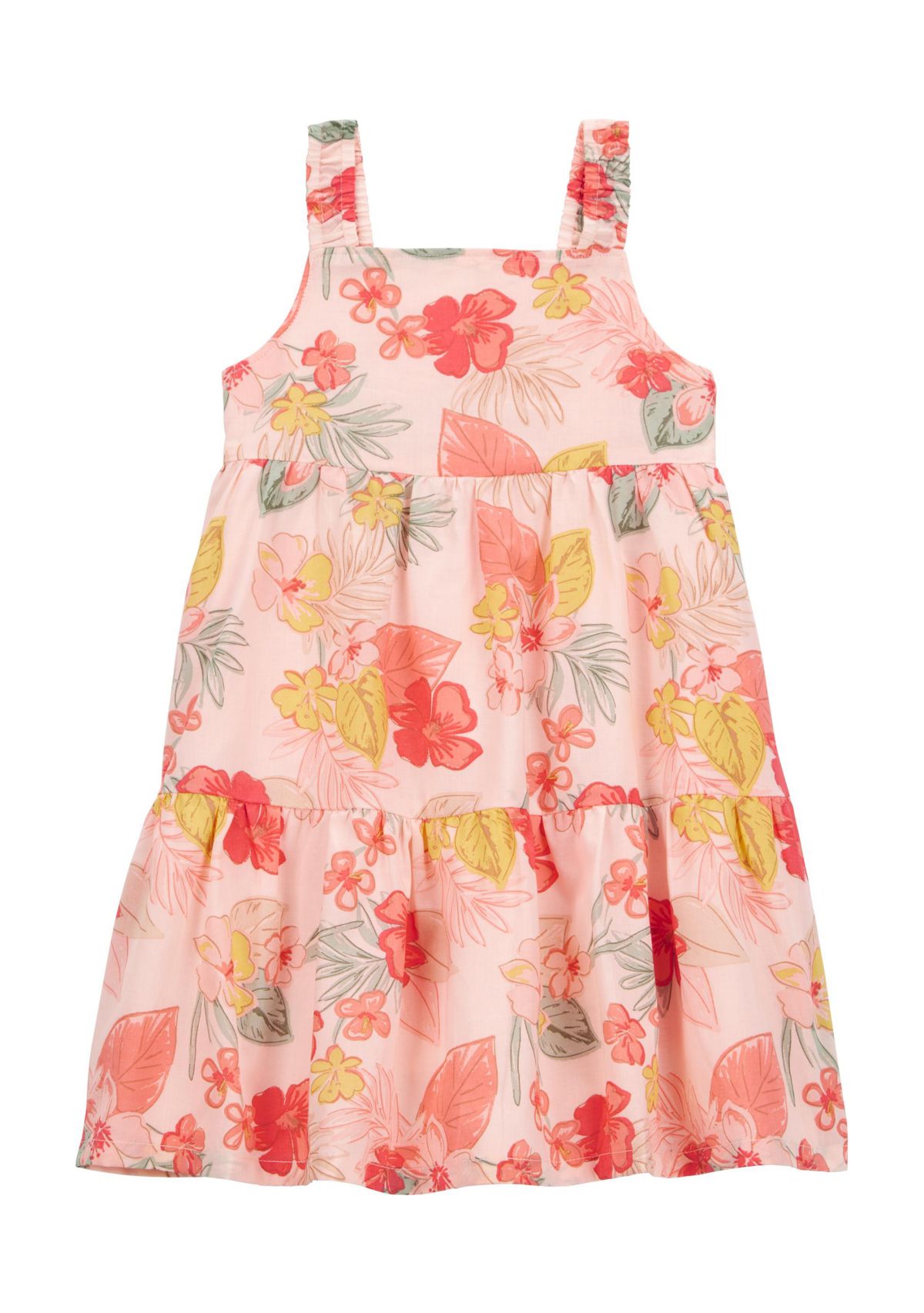 Toddler Girls Floral Printed Dress