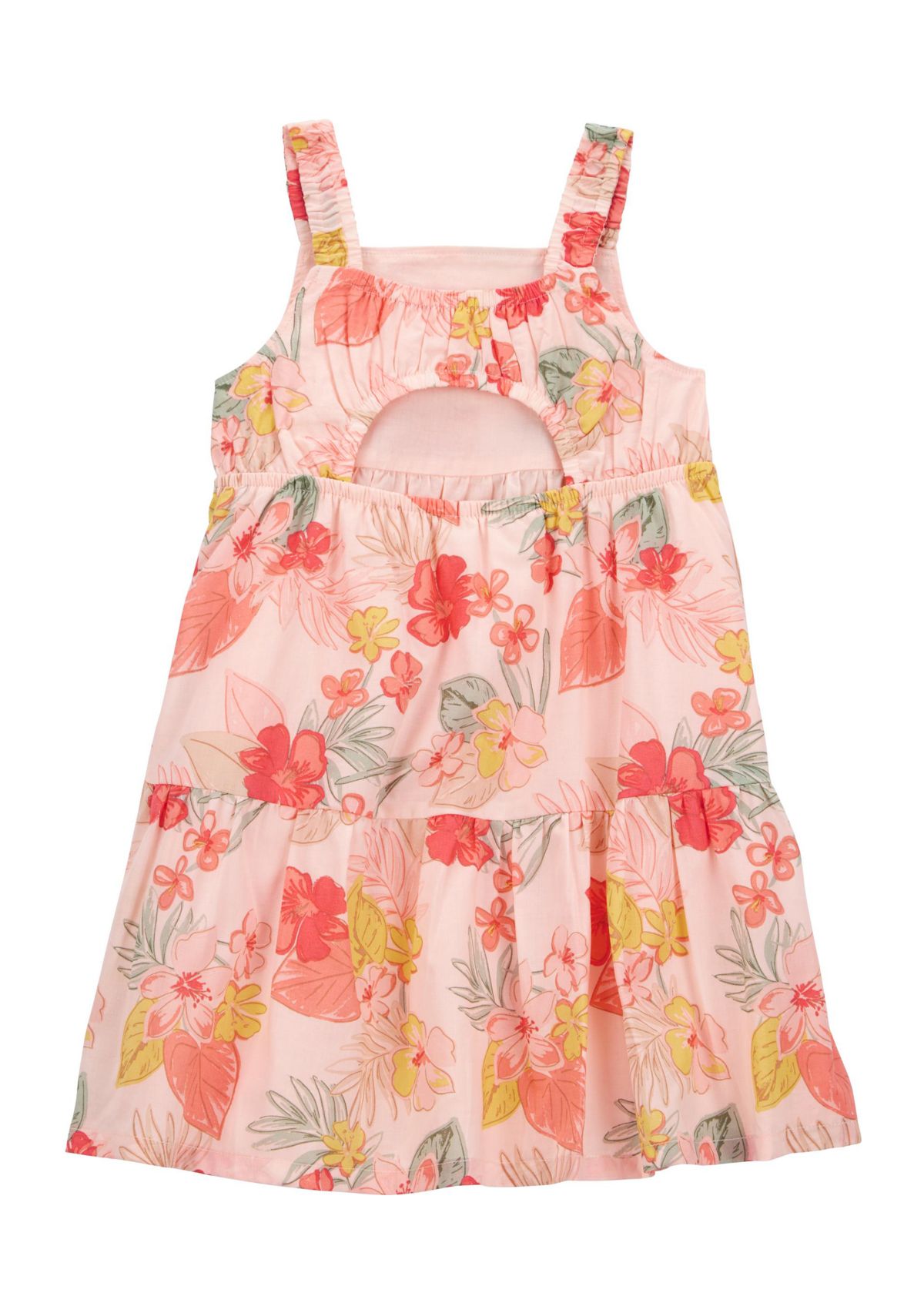 Toddler Girls Floral Printed Dress
