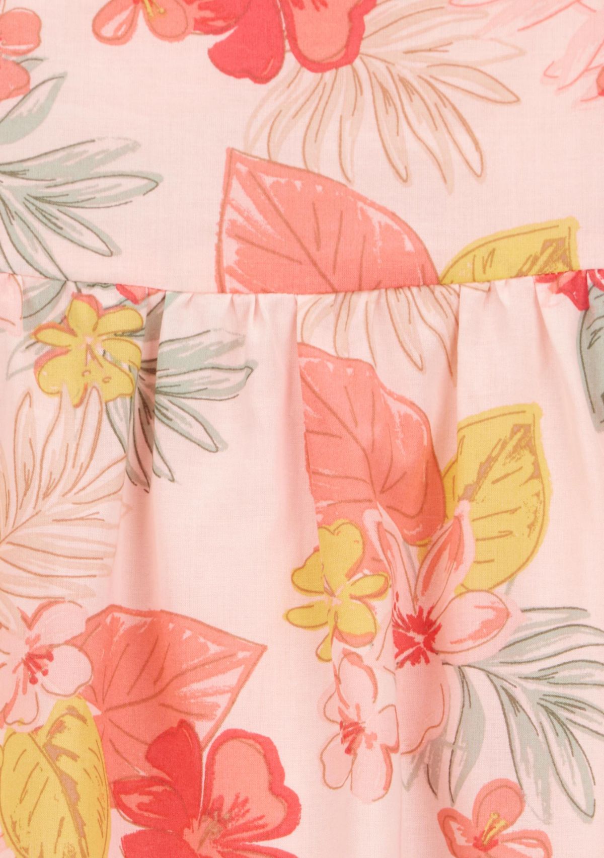 Toddler Girls Floral Printed Dress