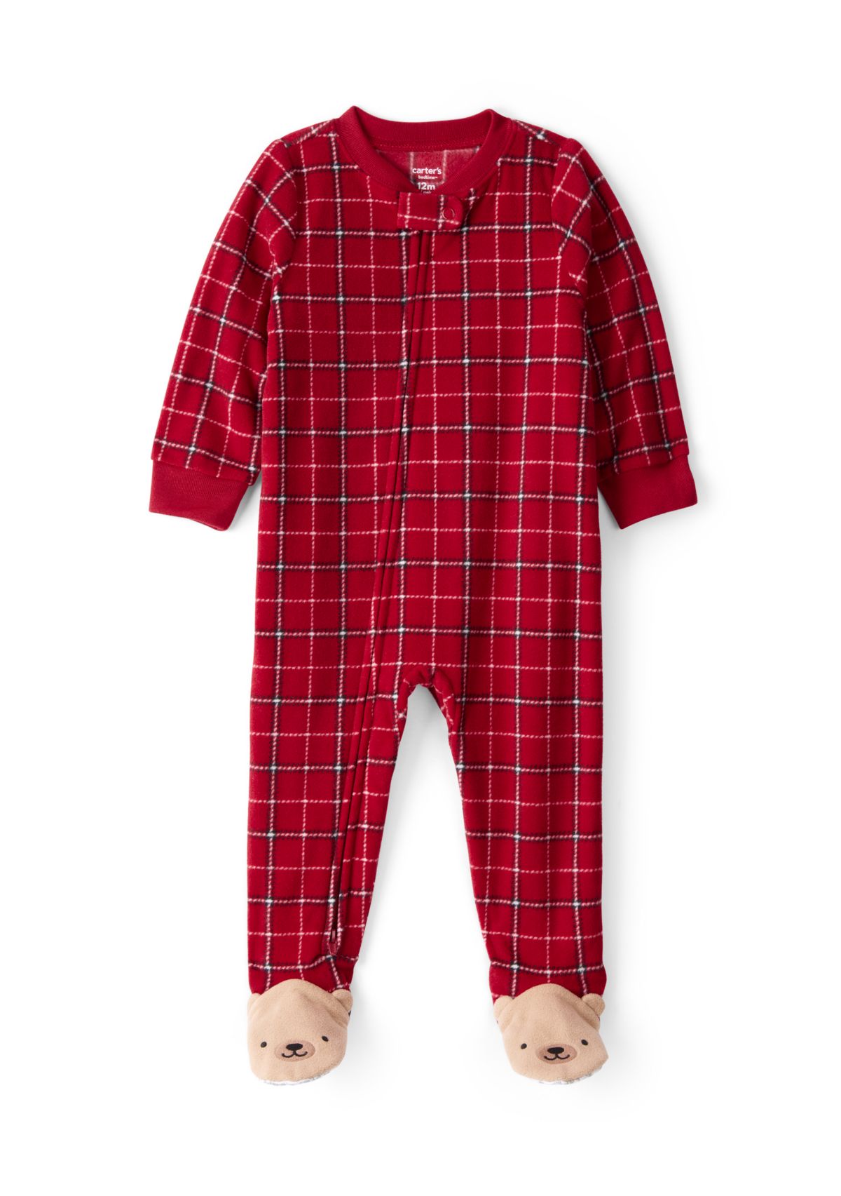 Toddler Boys Printed Footie Pajamas