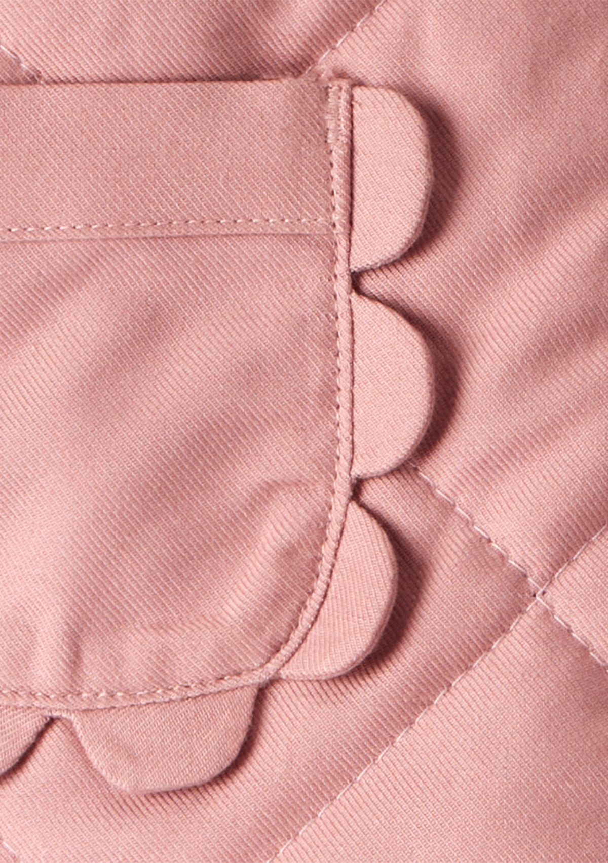 Toddler Girls Quilted Floral Lined Jacket