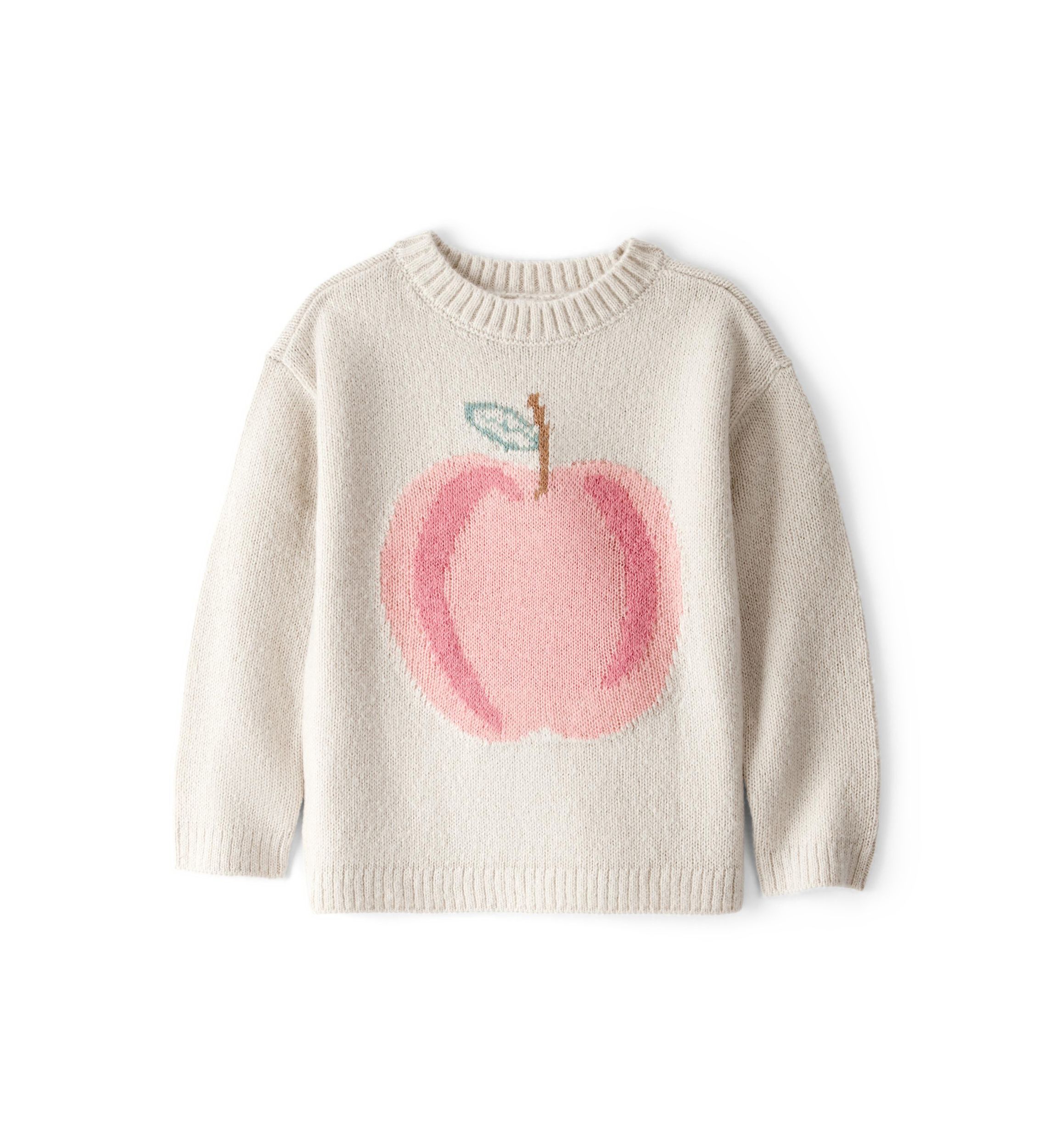 Toddler Girls Peach Sweater
