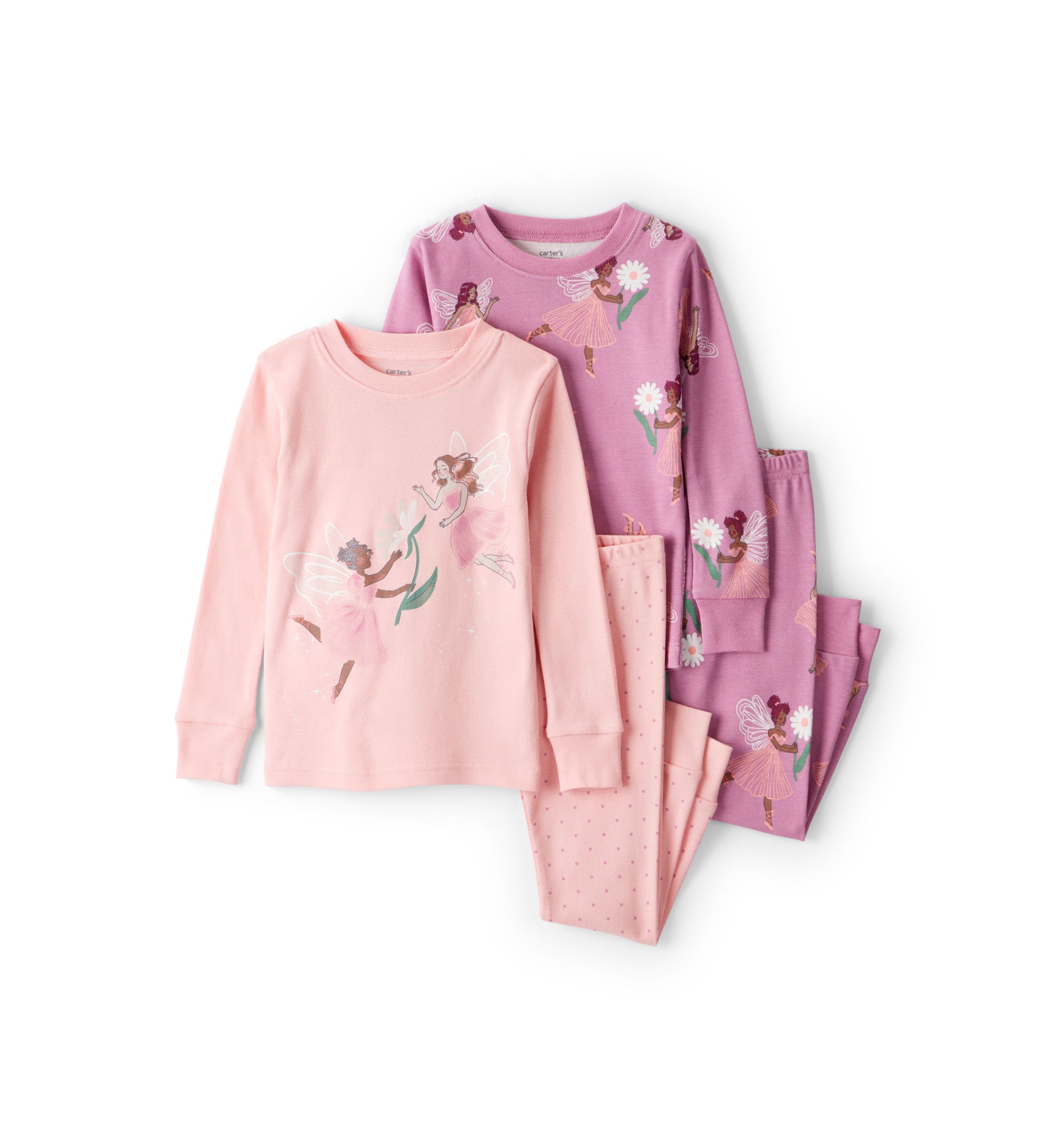 Toddler  Girls 4-Piece Pajama Set 