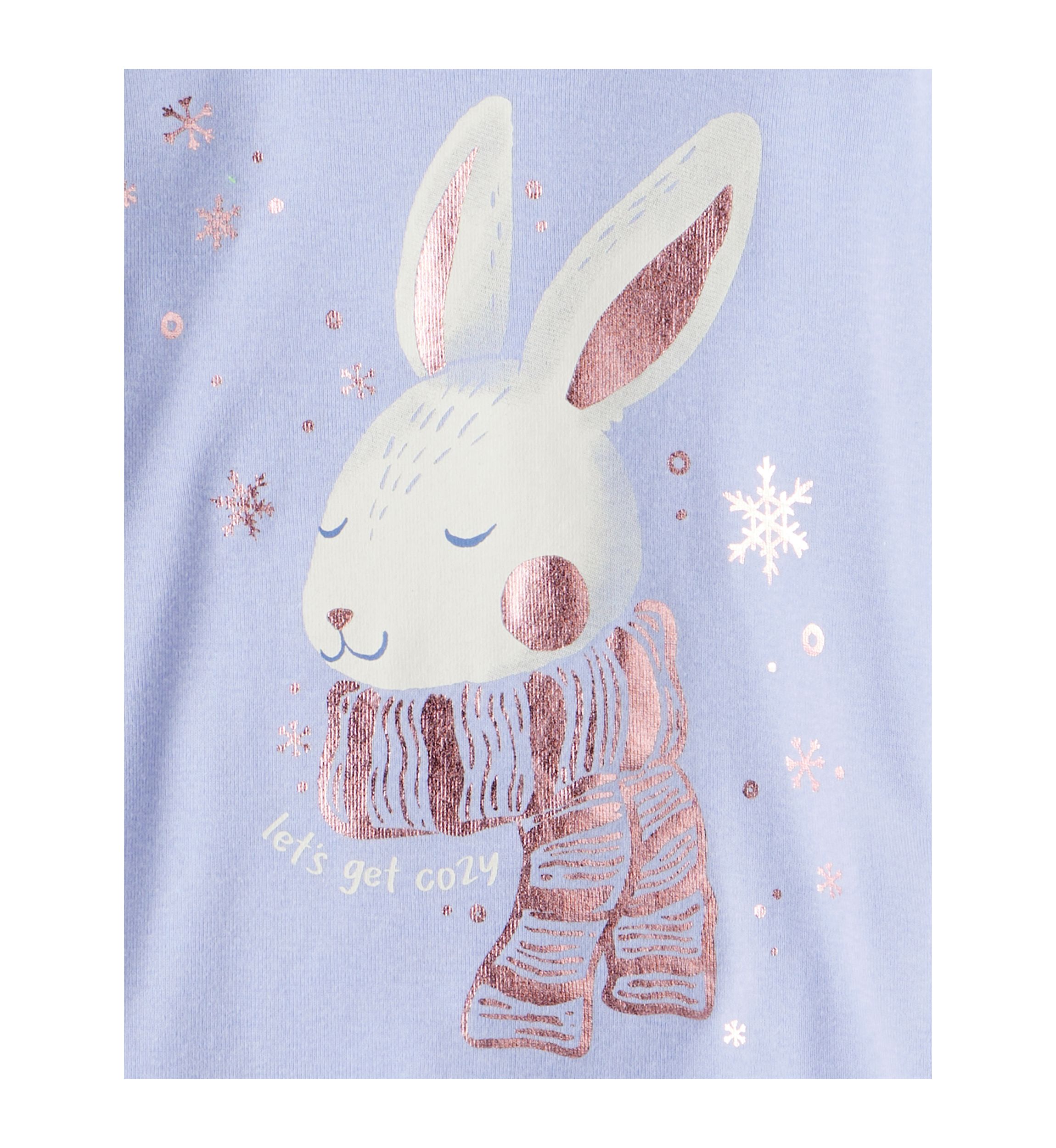 Toddler Girls 4-Piece Pajama Set 