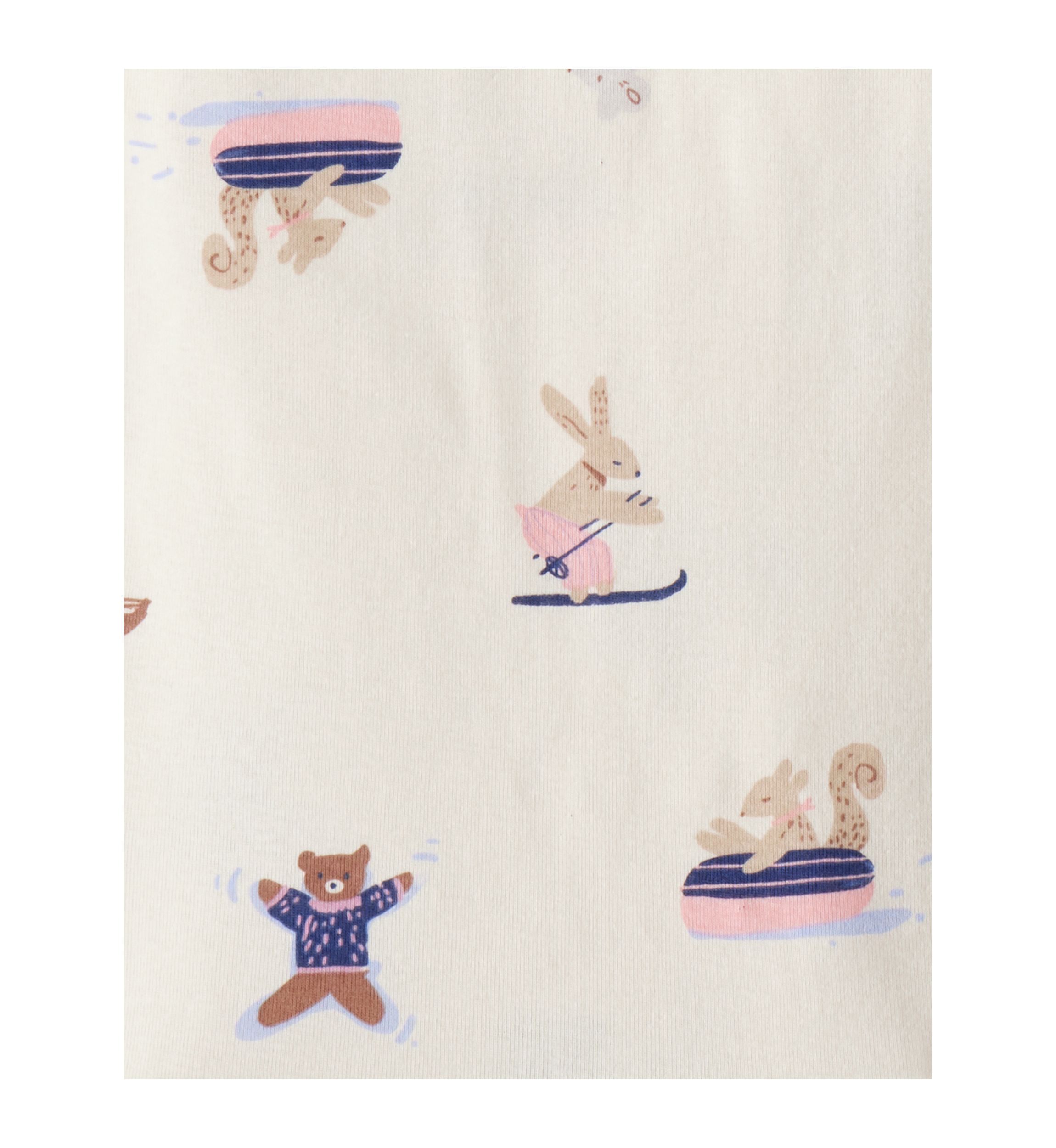 Toddler Girls 4-Piece Pajama Set 