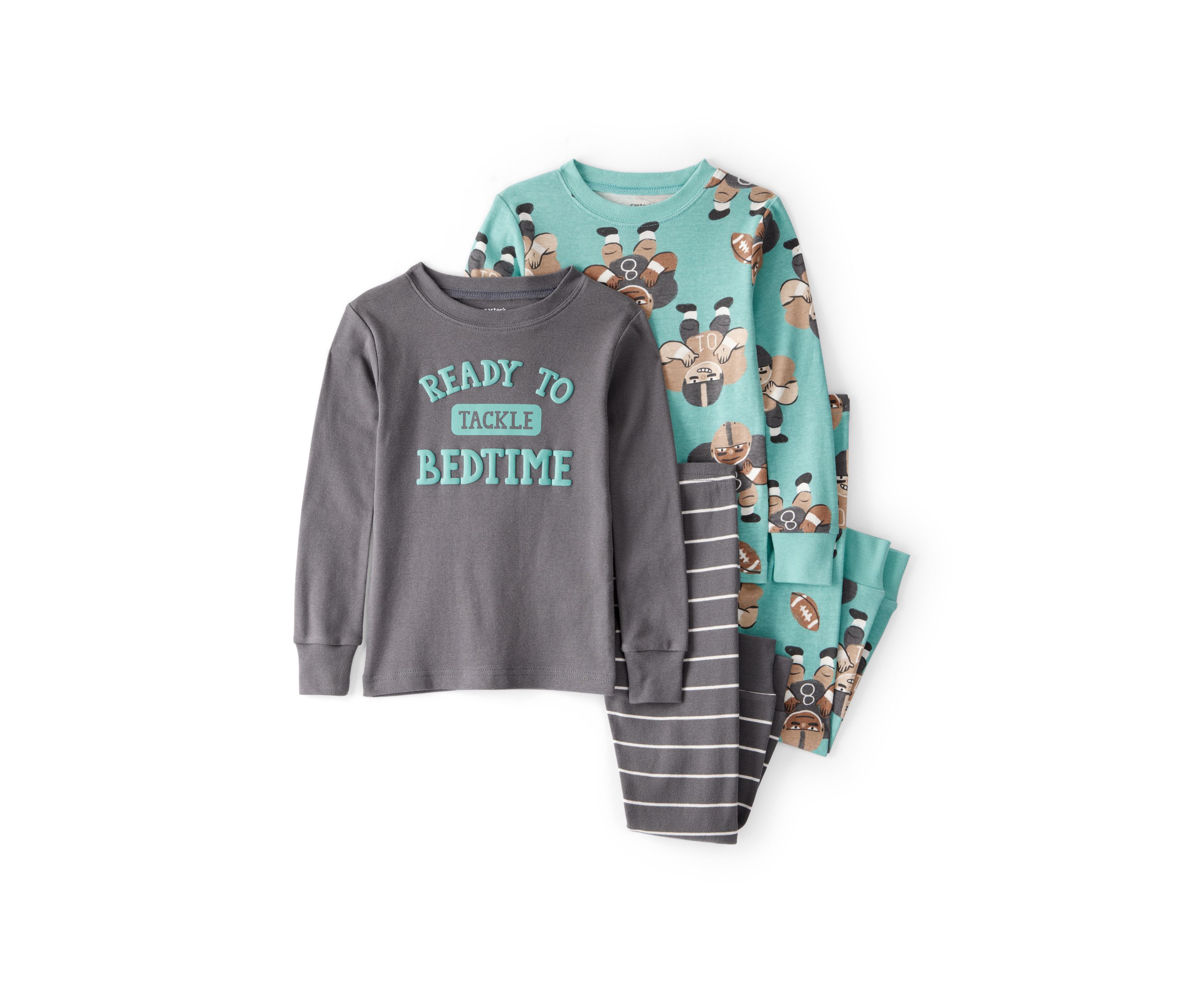 Toddler Boys Printed Pajama Set 