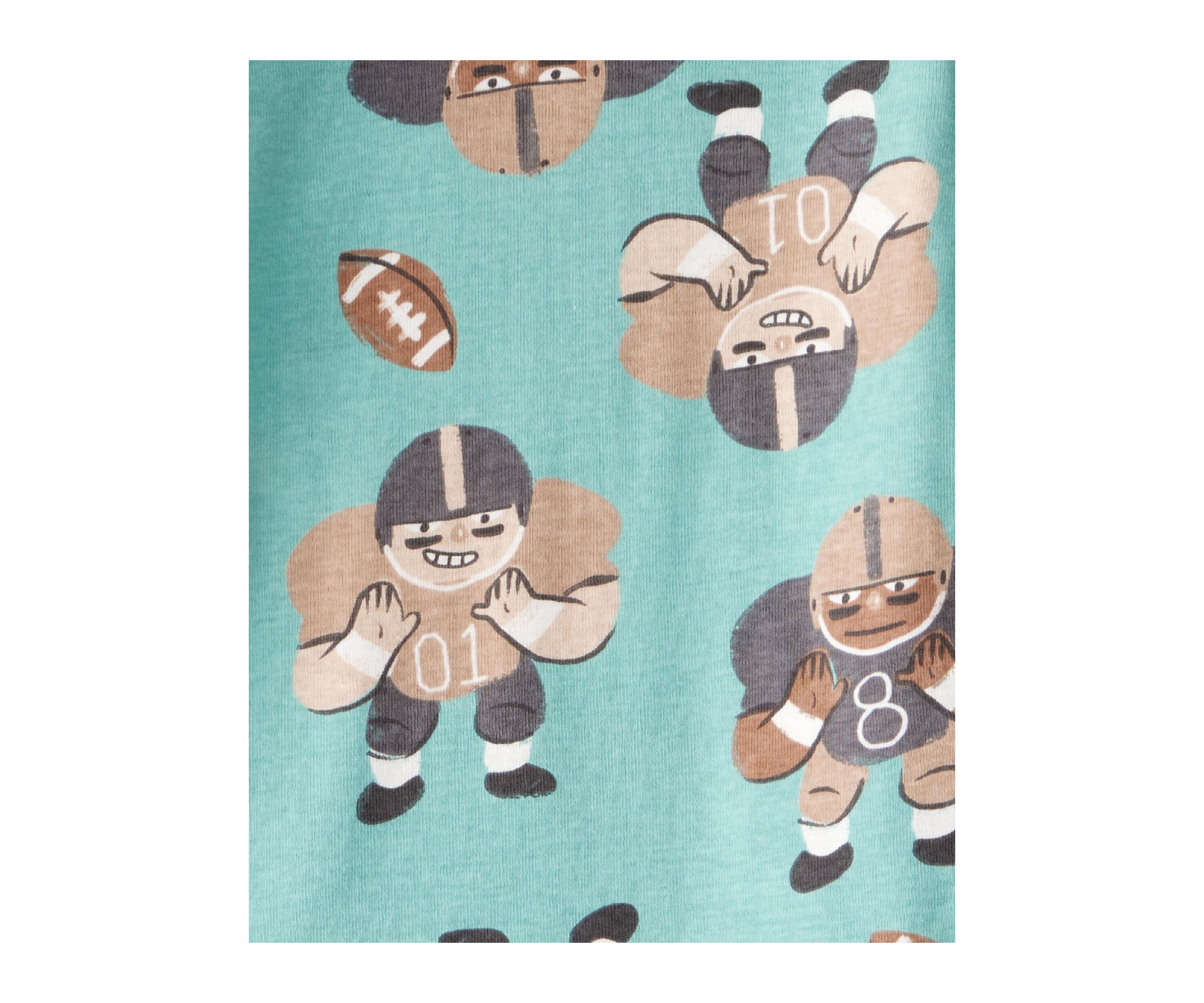 Toddler Boys Printed Pajama Set 