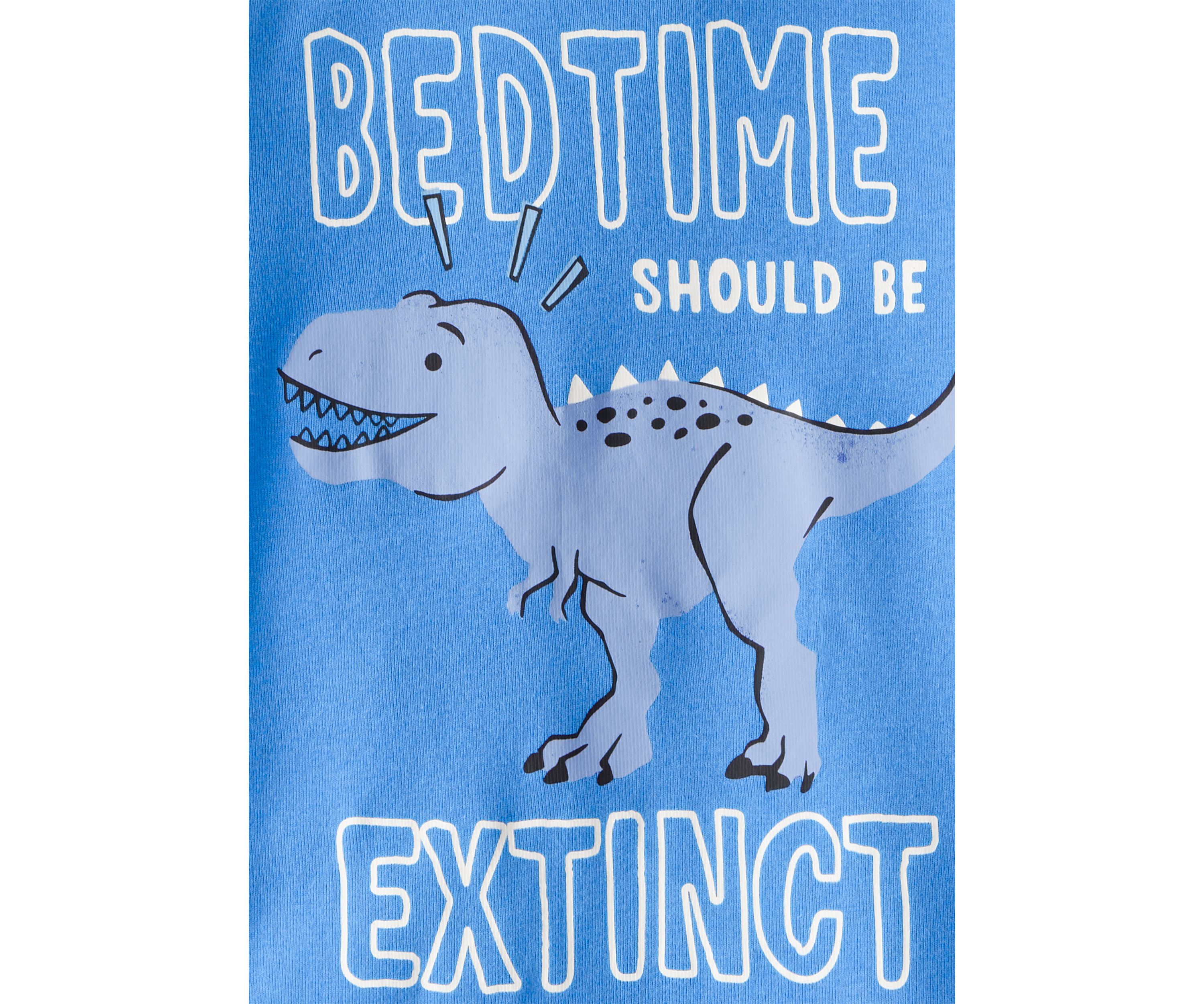 Toddler Boys 4 Piece Dinosaur Pajama Set