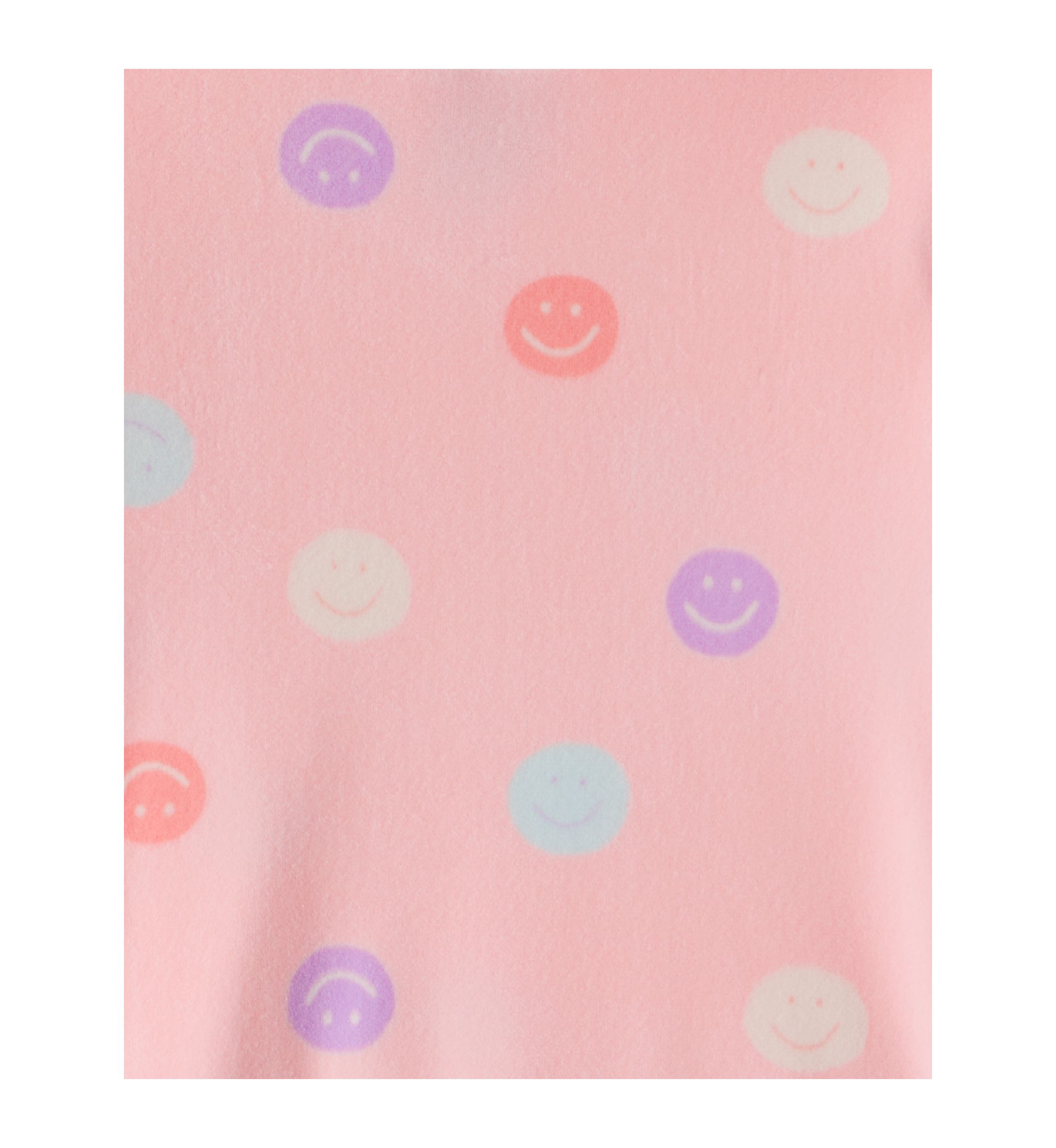 Toddler Girls Smiley Polka Dot Pajama Set