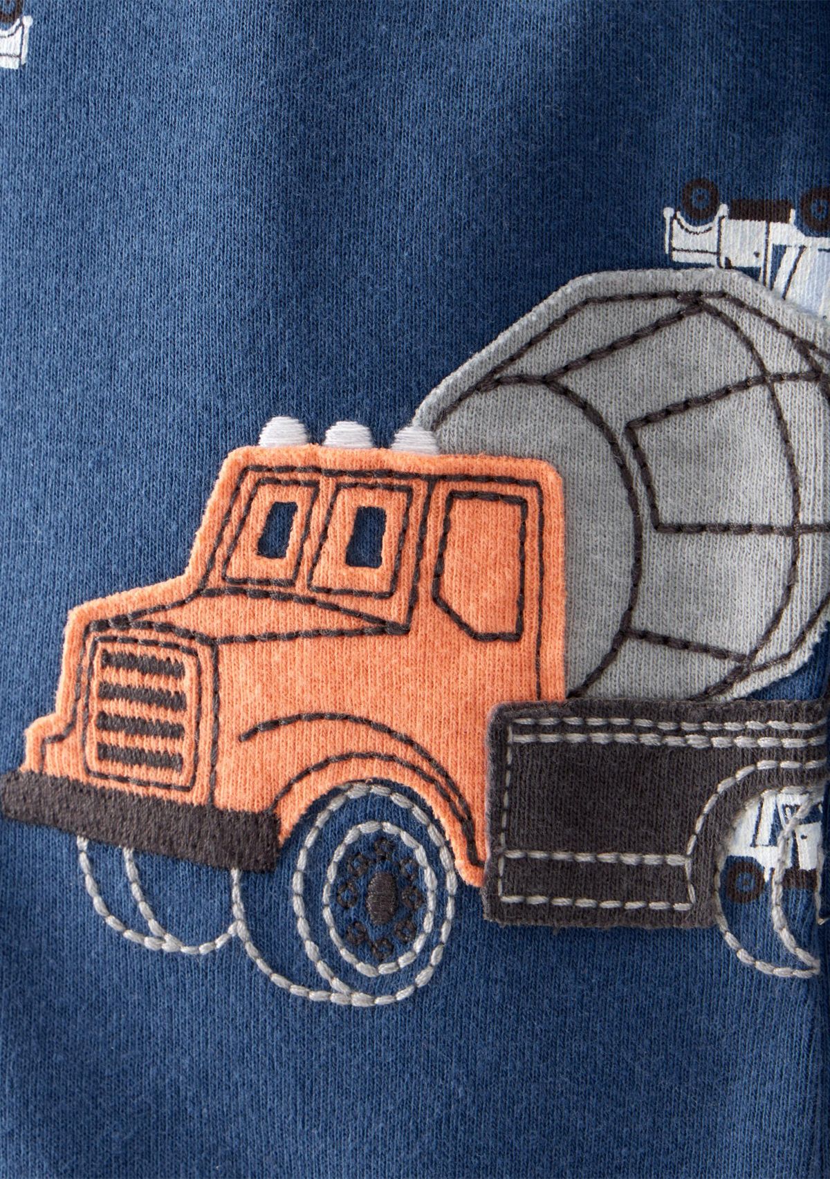 Toddler Boys Truck One Piece Pajama