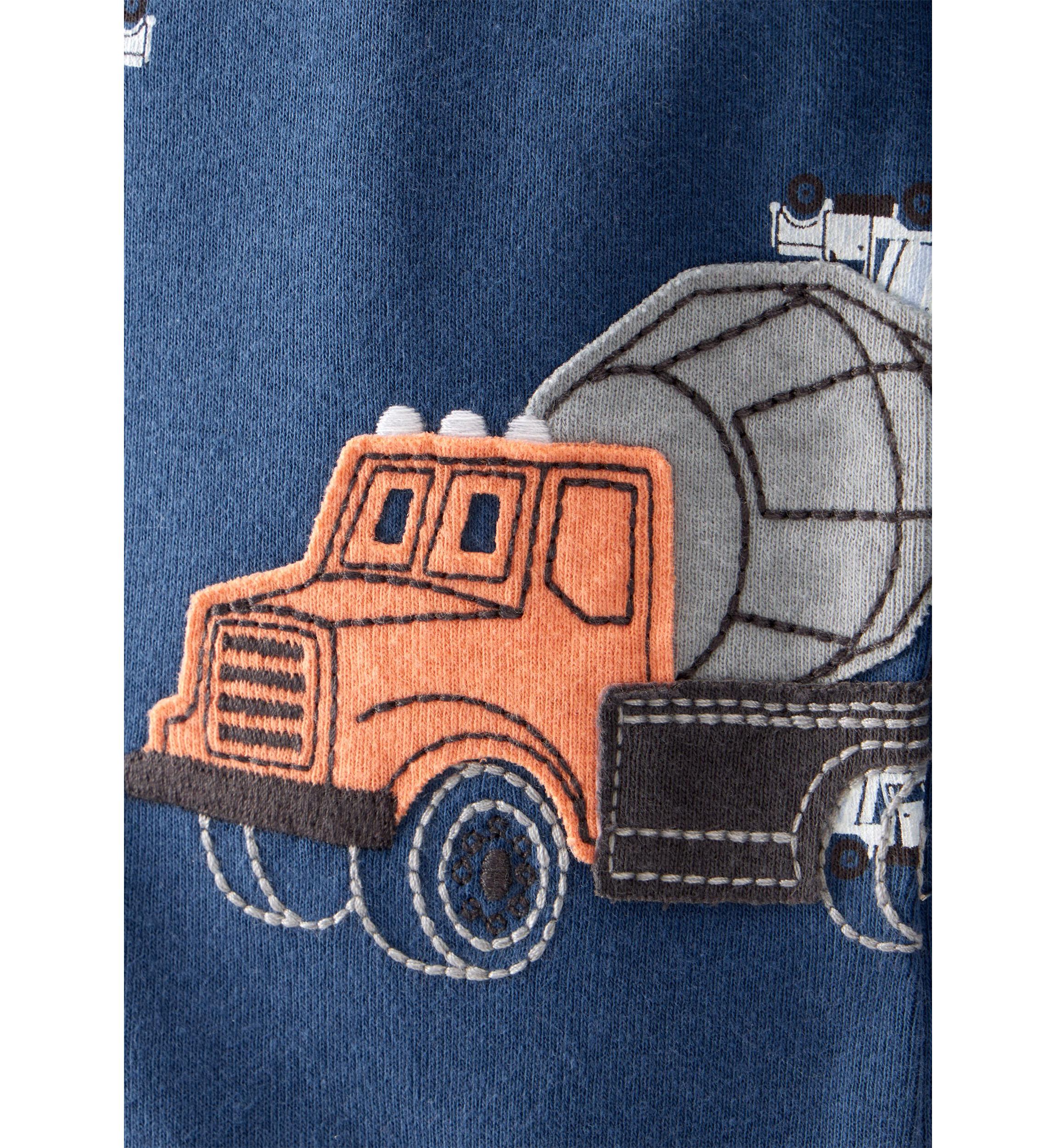 Toddler Boys Truck One Piece Pajama