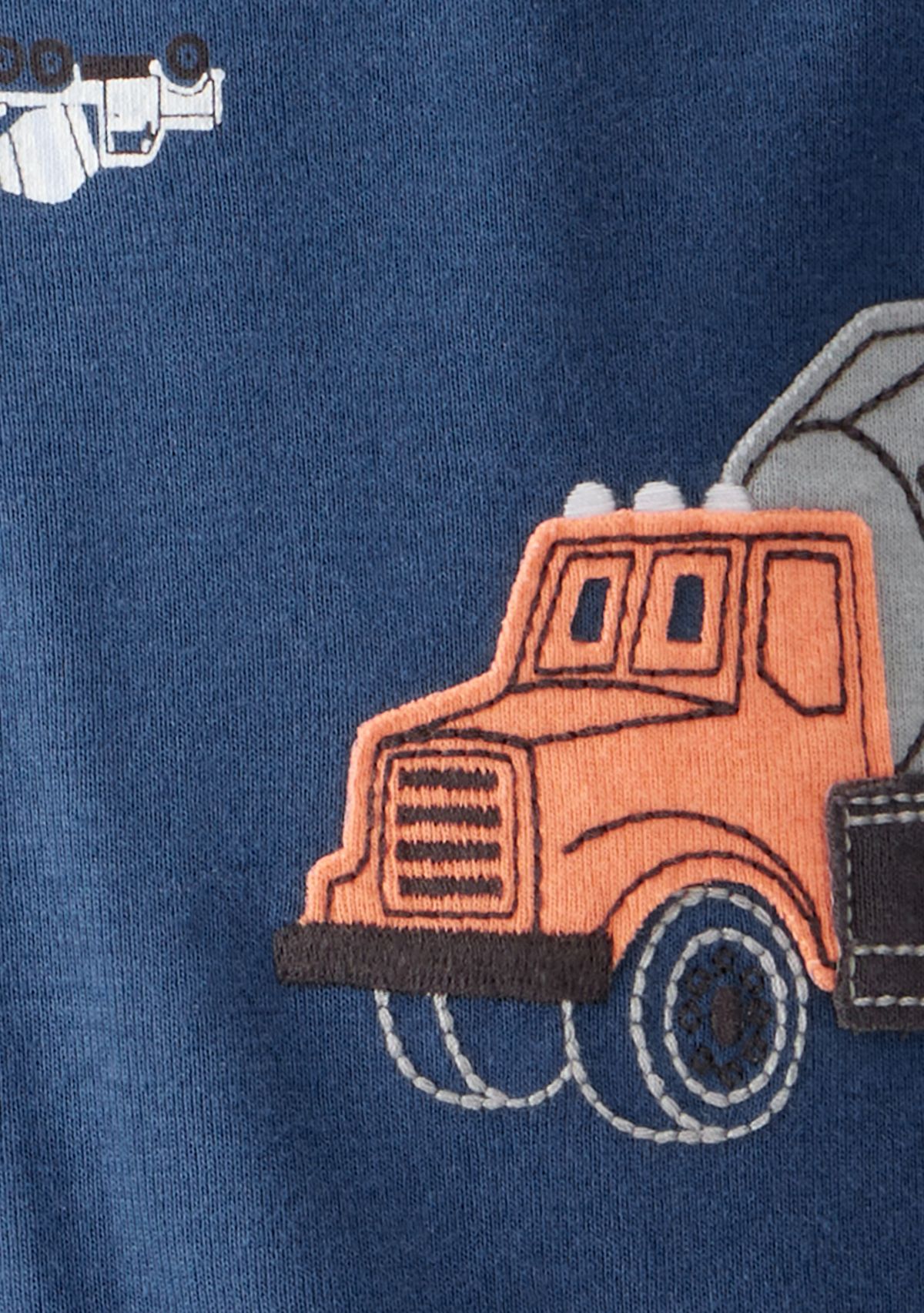 Toddler Boys Truck One Piece Pajama