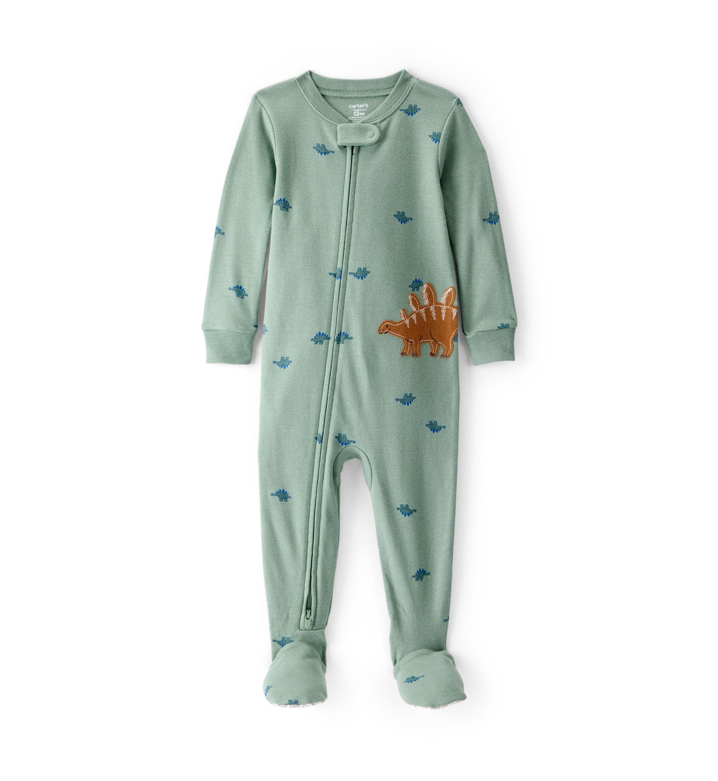 Toddler Boys Dinosaur One Piece Pajama