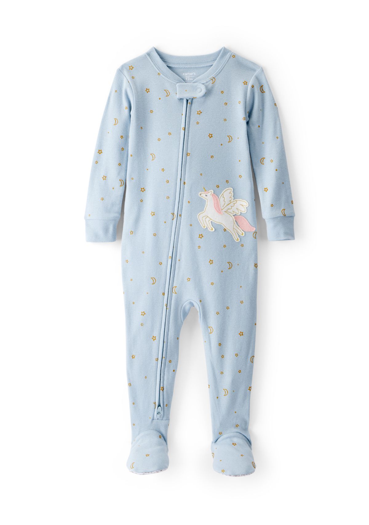 Toddler Girls Unicorn One Piece Pajama